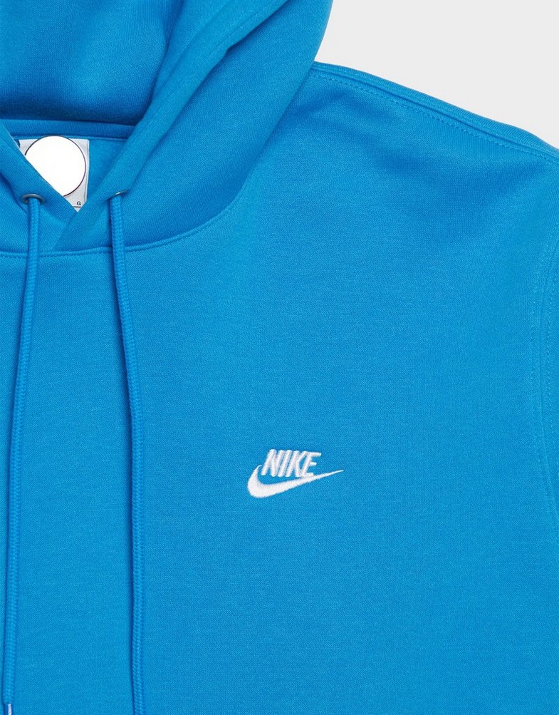 Мъжка блуза NIKE СУИТЧЪР С КАЧУЛКА M NK CLUB BB PO HOODIE FN3859-435 Син