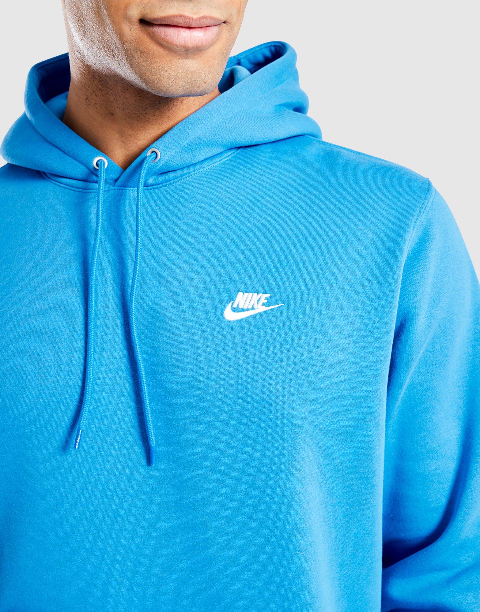 Мъжка блуза NIKE СУИТЧЪР С КАЧУЛКА M NK CLUB BB PO HOODIE FN3859-435 Син