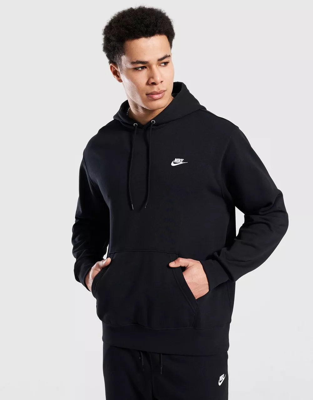 NIKE КОФТА З КАПЮШОНОМ M NK CLUB FT PO HOODIE, фото 1 з 4
