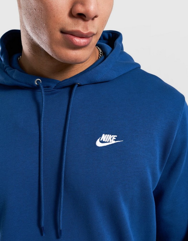 NIKE КОФТА З КАПЮШОНОМ M NK CLUB FT PO HOODIE FN3866-476 | колір