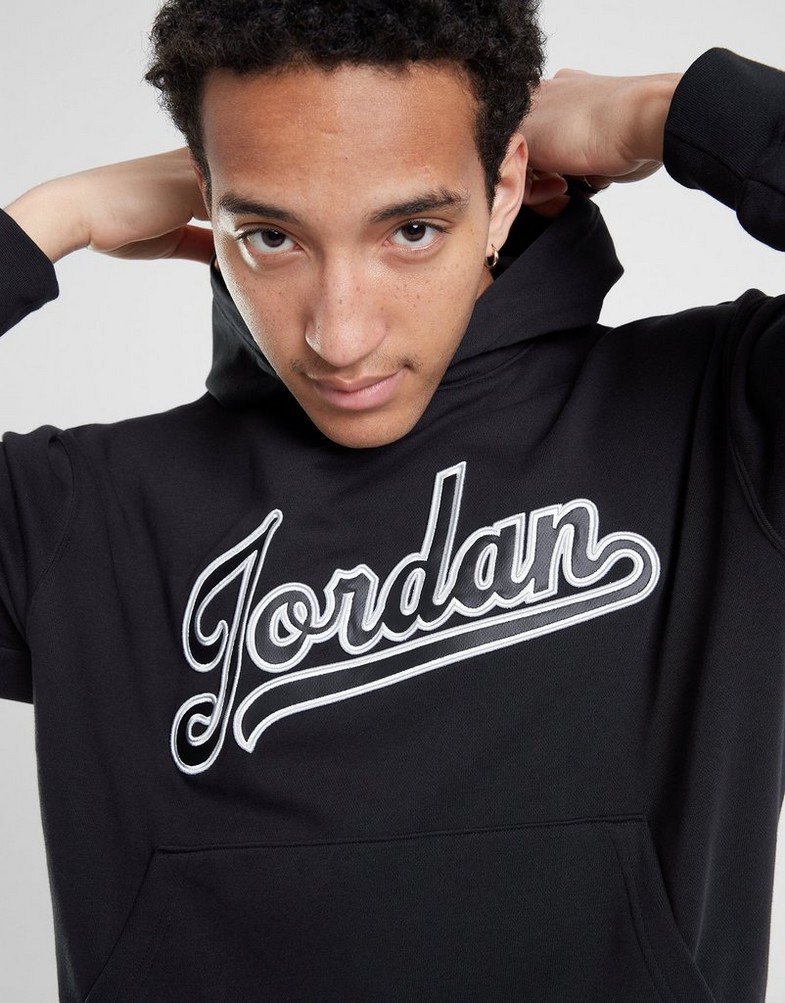 Bluza męska JORDAN BLUZA Z KAPTUREM M J FLT MVP FLC PO 2 FN4613-010 Czarny