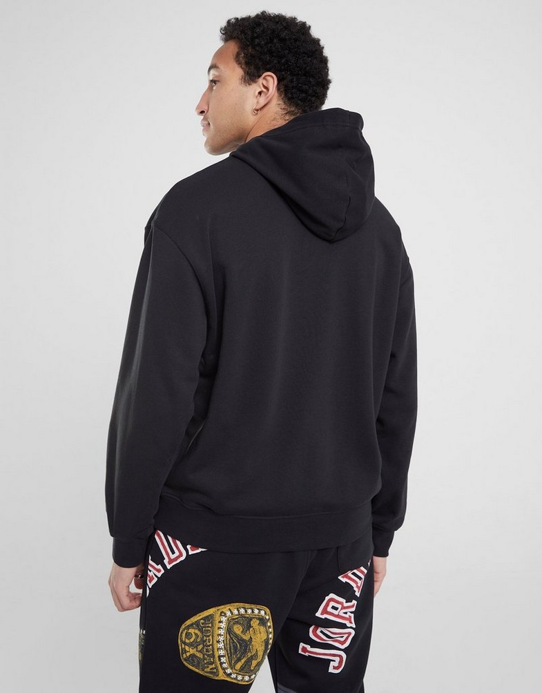 Bluza męska JORDAN BLUZA Z KAPTUREM M J FLT MVP FLC PO 2 FN4613-010 Czarny