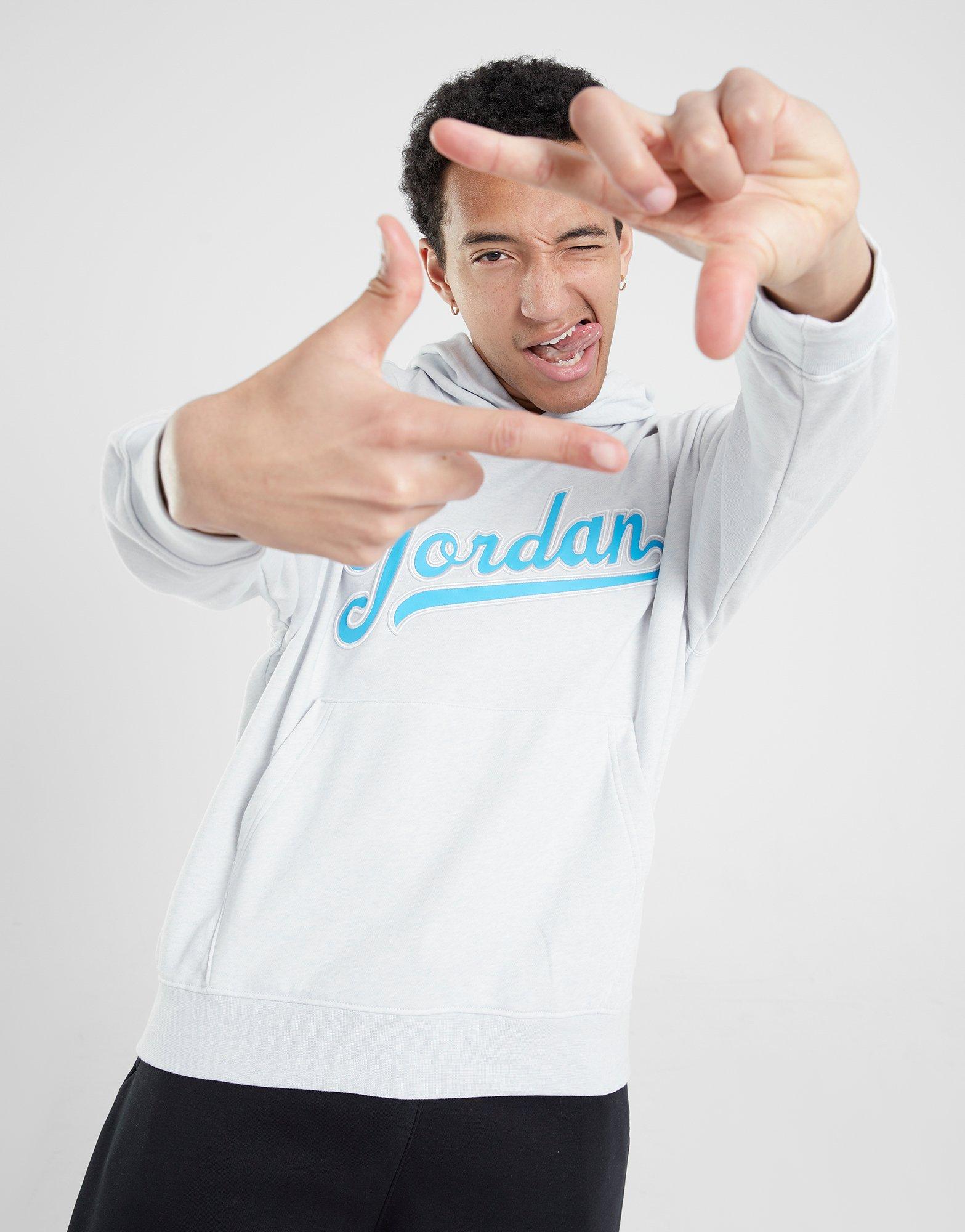 Чоловічі кофти JORDAN КОФТА З КАПЮШОНОМ M J FLT MVP FLC PO 2 FN4613-043 Сірий