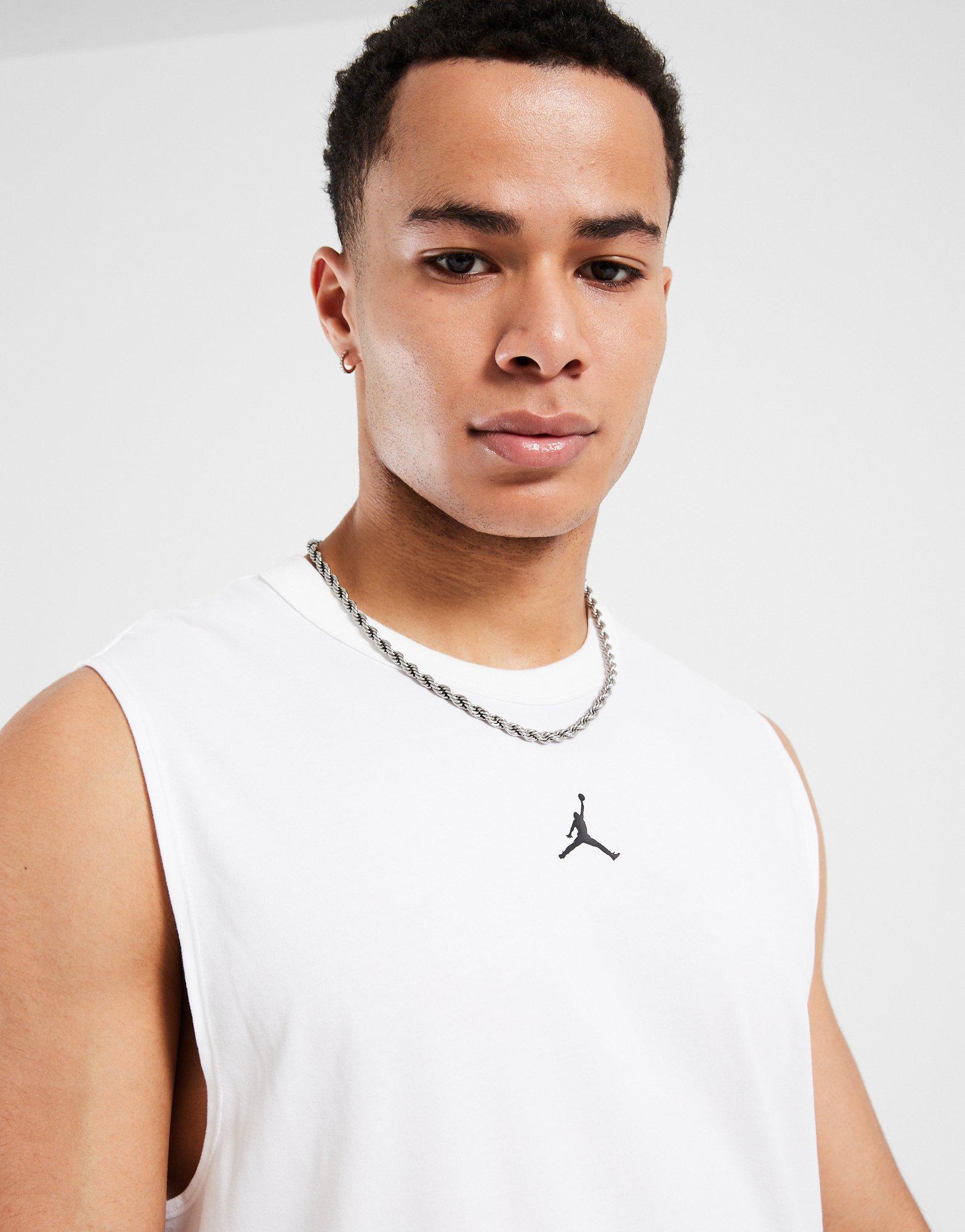 Чоловічі майки JORDAN МАЙКА M J DF SPRT SLVLS ТОП FN5856-100 Білий