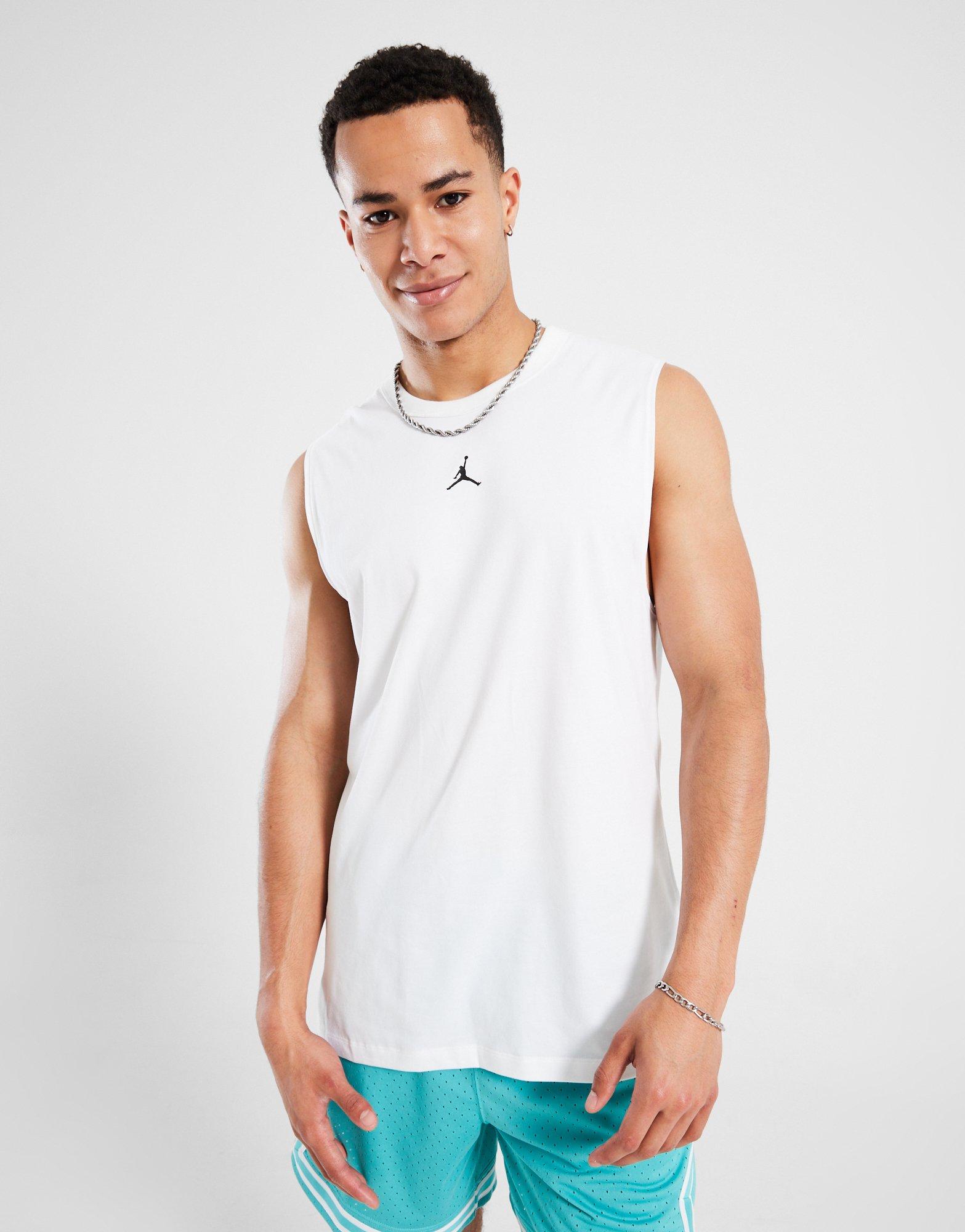 Чоловічі майки JORDAN МАЙКА M J DF SPRT SLVLS ТОП FN5856-100 Білий