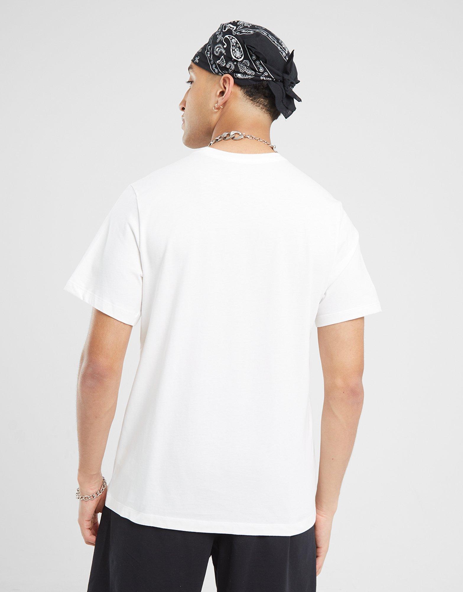 Pánske tričko JORDAN TRIČKO M J BRAND JM STACK SS CREW FN5978-100 Biela