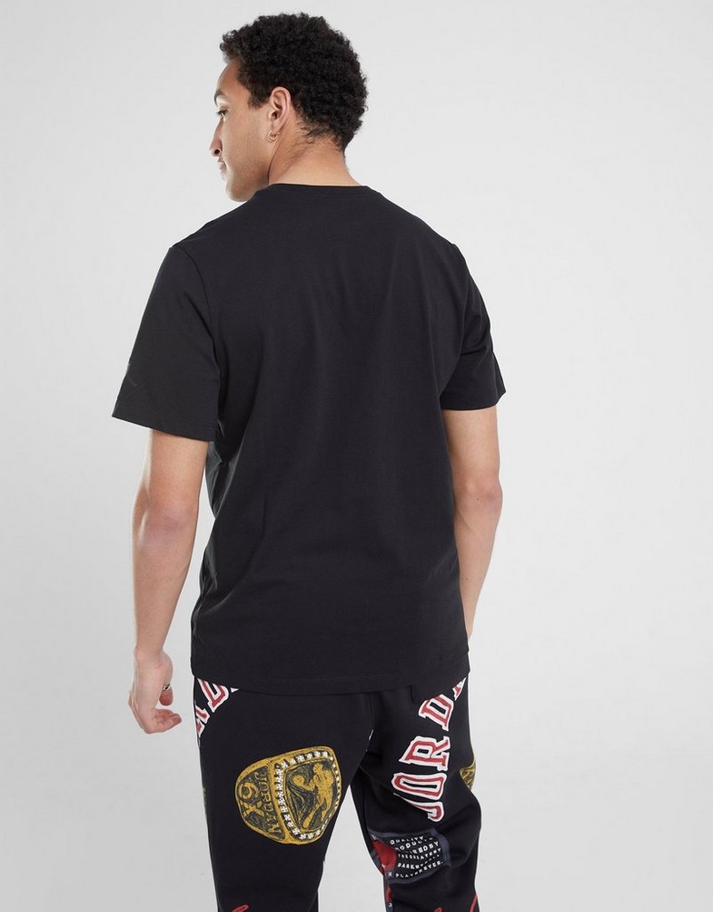 Koszulka, t-shirt męski JORDAN T-SHIRT M J BRAND JM WTRCLR SS CREW FN5980-010 Czarny
