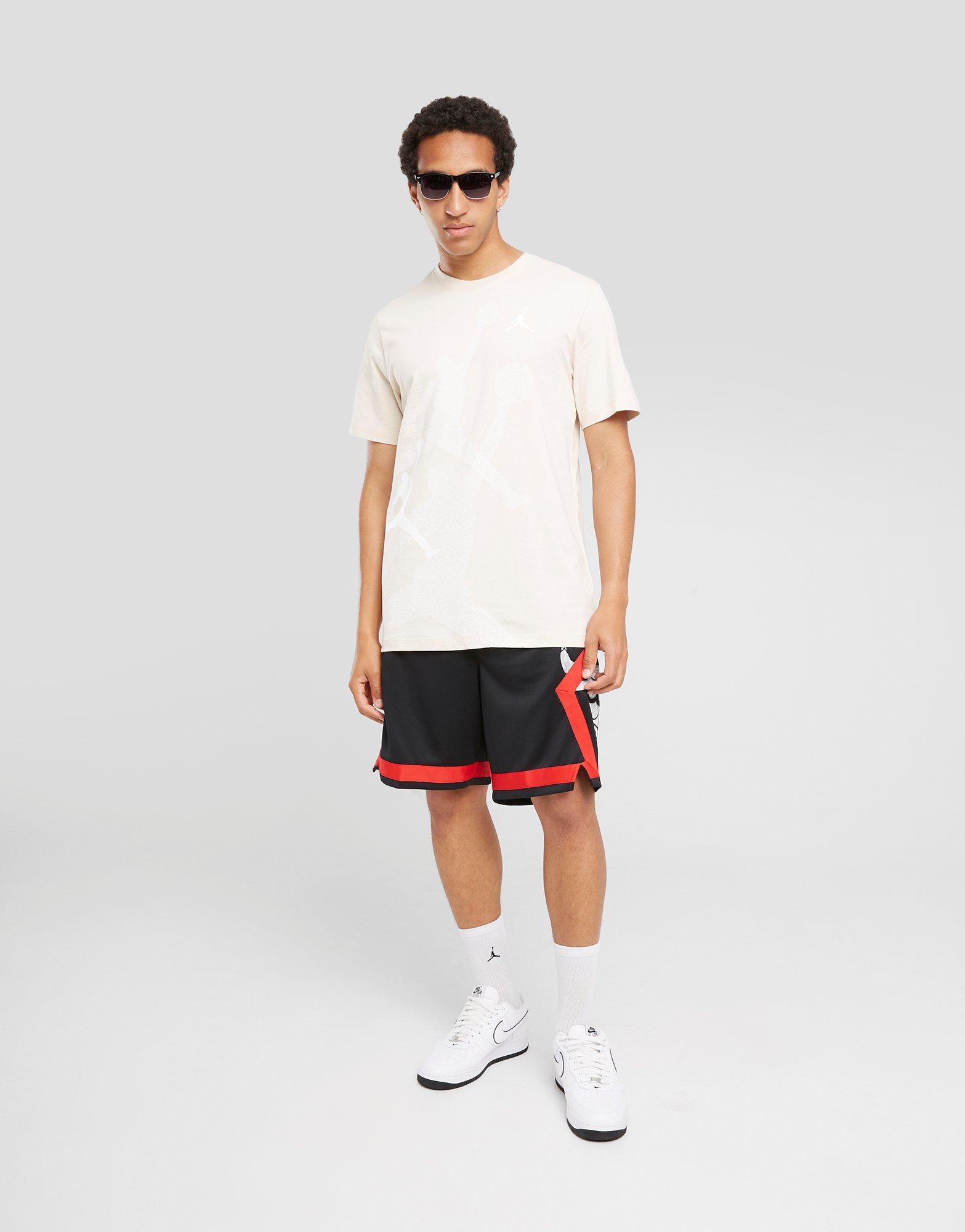 Pánske tričko TRIČKO M JORDAN BRAND SS HBR CREW FN6025-203 Béžová