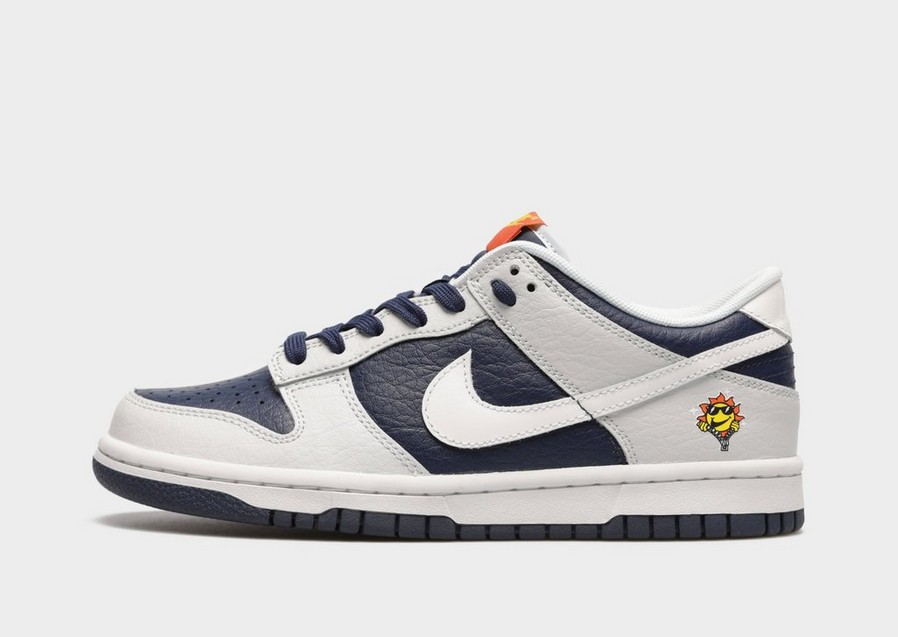 Buty sneakersy dla dzieci NIKE DUNK LOW BG BTS FN6968-025 Szary
