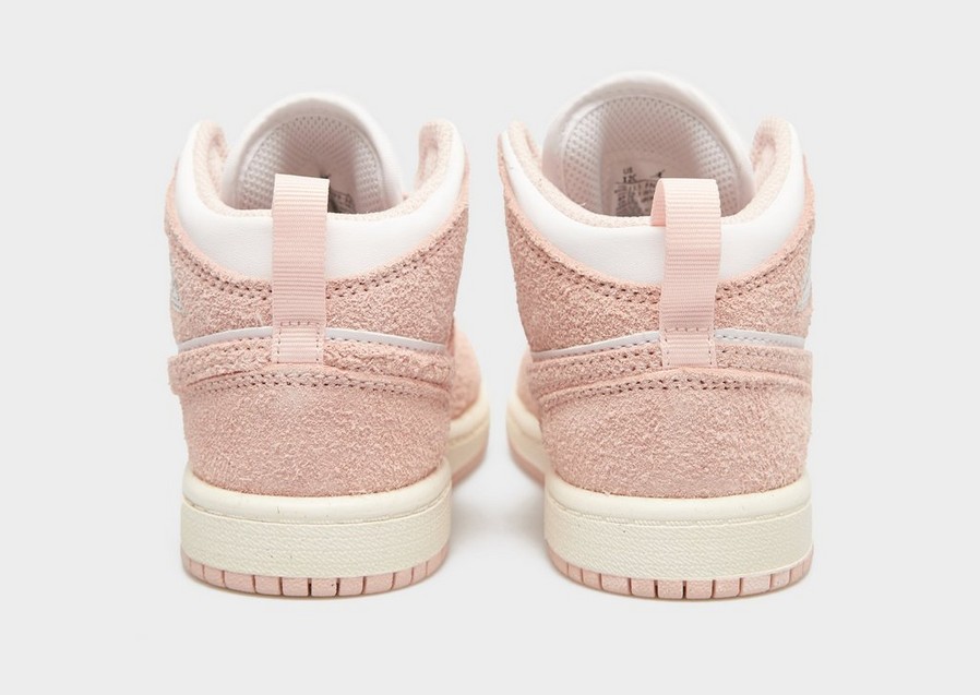 Adidași pentru copii JORDAN 1 MID SE BP FN7493-161 Roz
