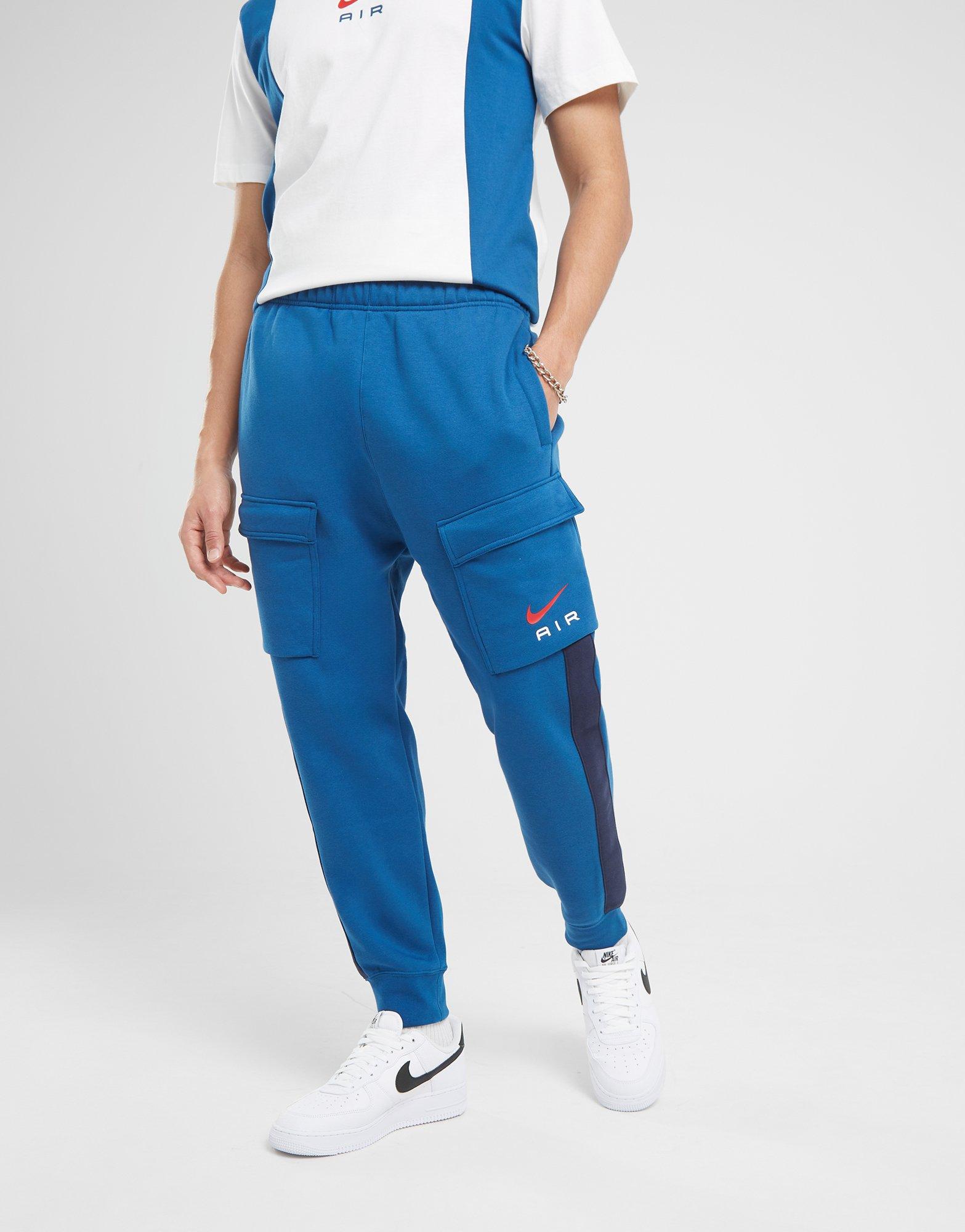NIKE NADRÁG M NSW SW AIR CARGO PANT FLC BB AIR PACK FN7693-476 Kék