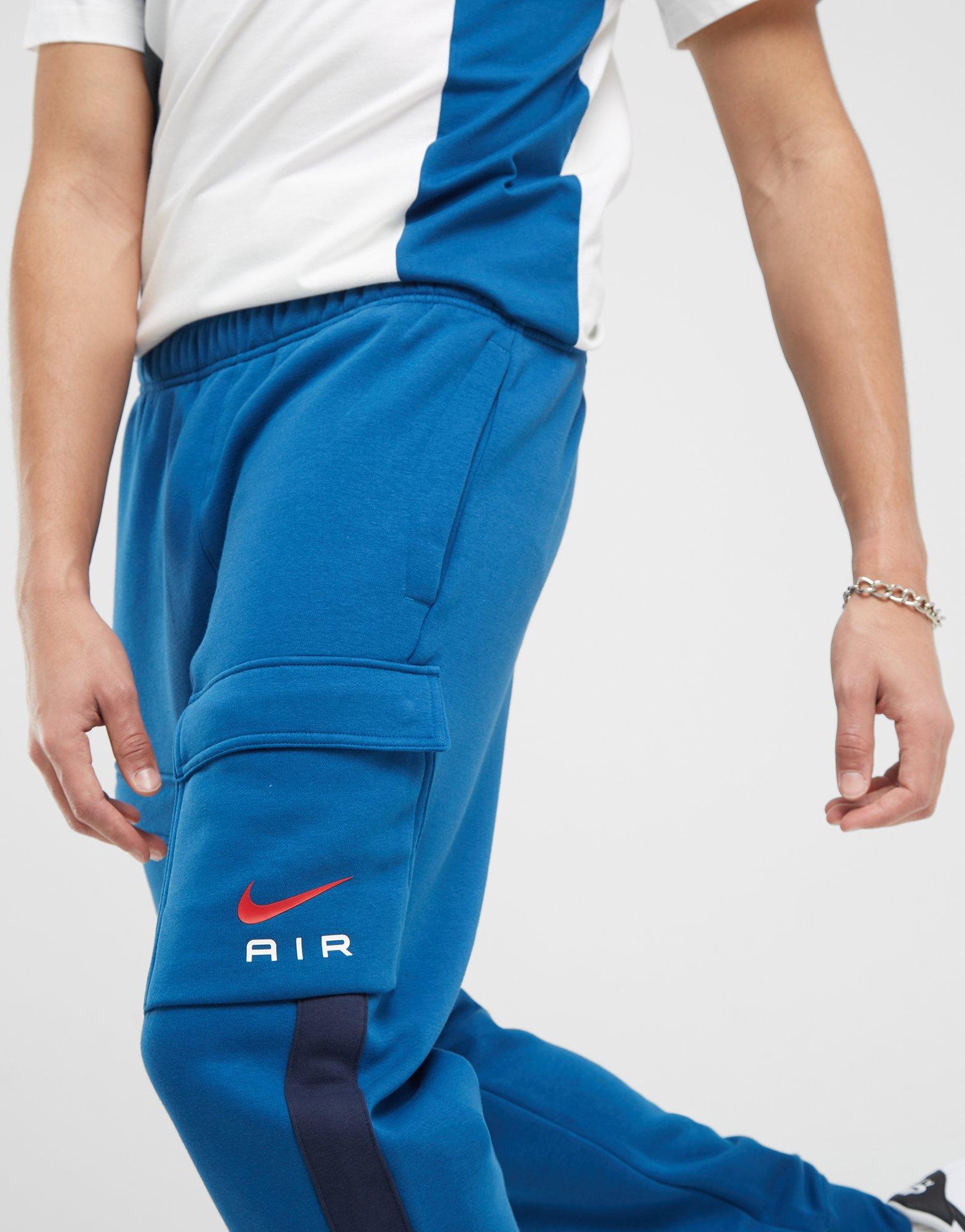 NIKE NADRÁG M NSW SW AIR CARGO PANT FLC BB AIR PACK FN7693-476 Kék