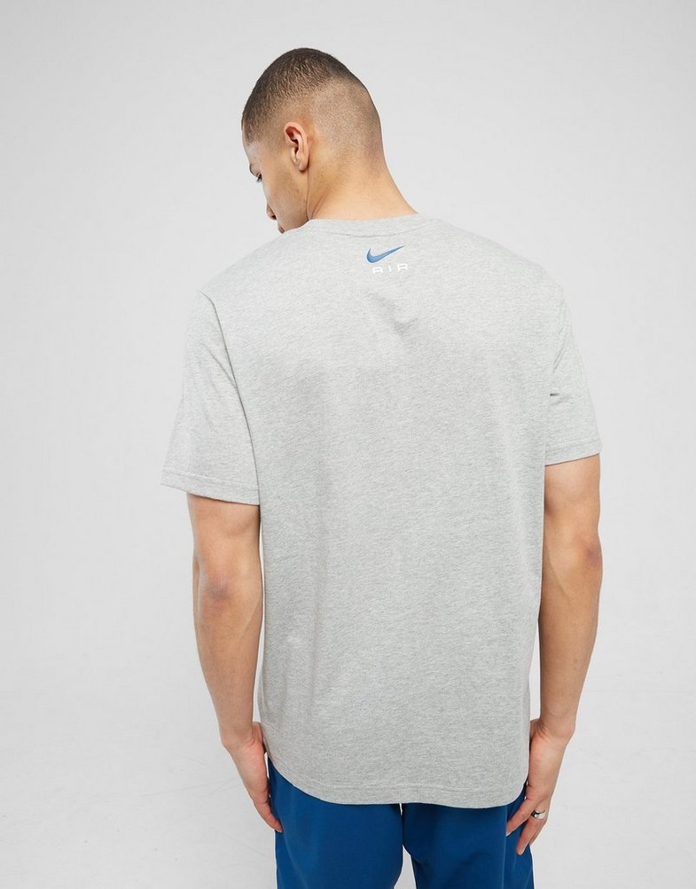 Koszulka, t-shirt męski NIKE T-SHIRT SWOOSH TEE DGH/BLUE TEE