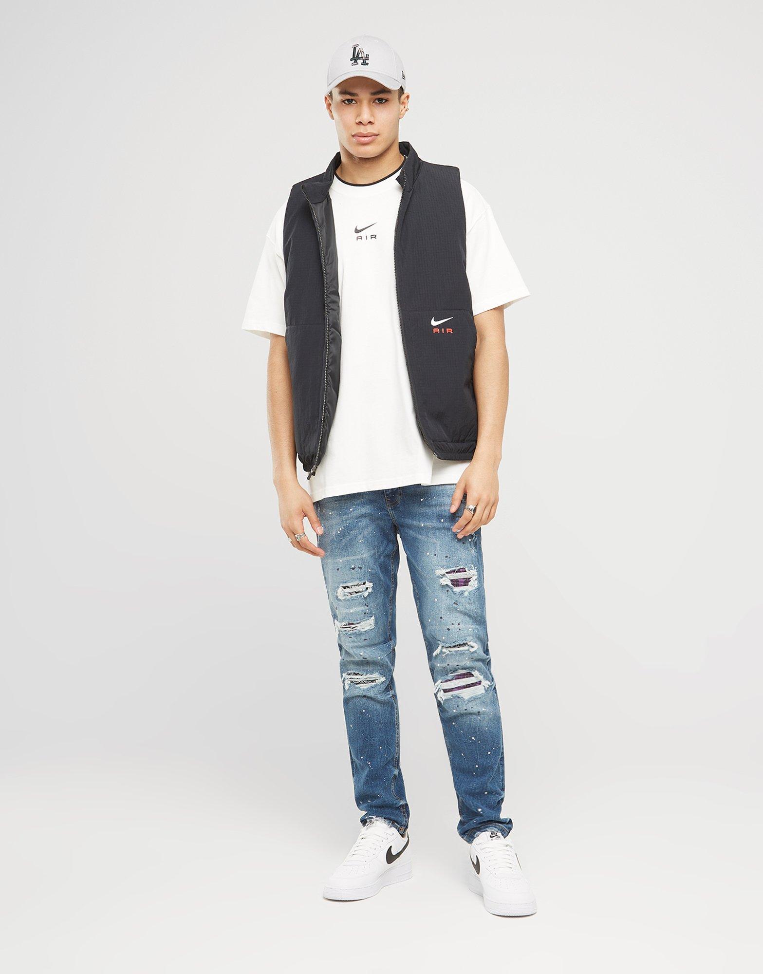 Vyriški marškiniai NIKE MARŠKINĖLIAI M NSW SW AIR L FIT TEE AIR MAX FN7723-100 Balta