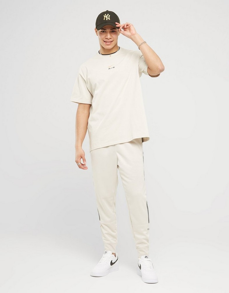 Koszulka, t-shirt męski NIKE T-SHIRT M NSW SW AIR L FIT TEE AIR MAX FN7723-104 Beżowy
