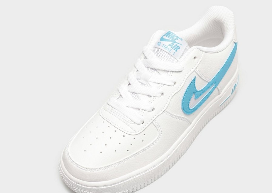 Buty sneakersy dla dzieci NIKE AIR FORCE 1 GS FN7793-100 Biały
