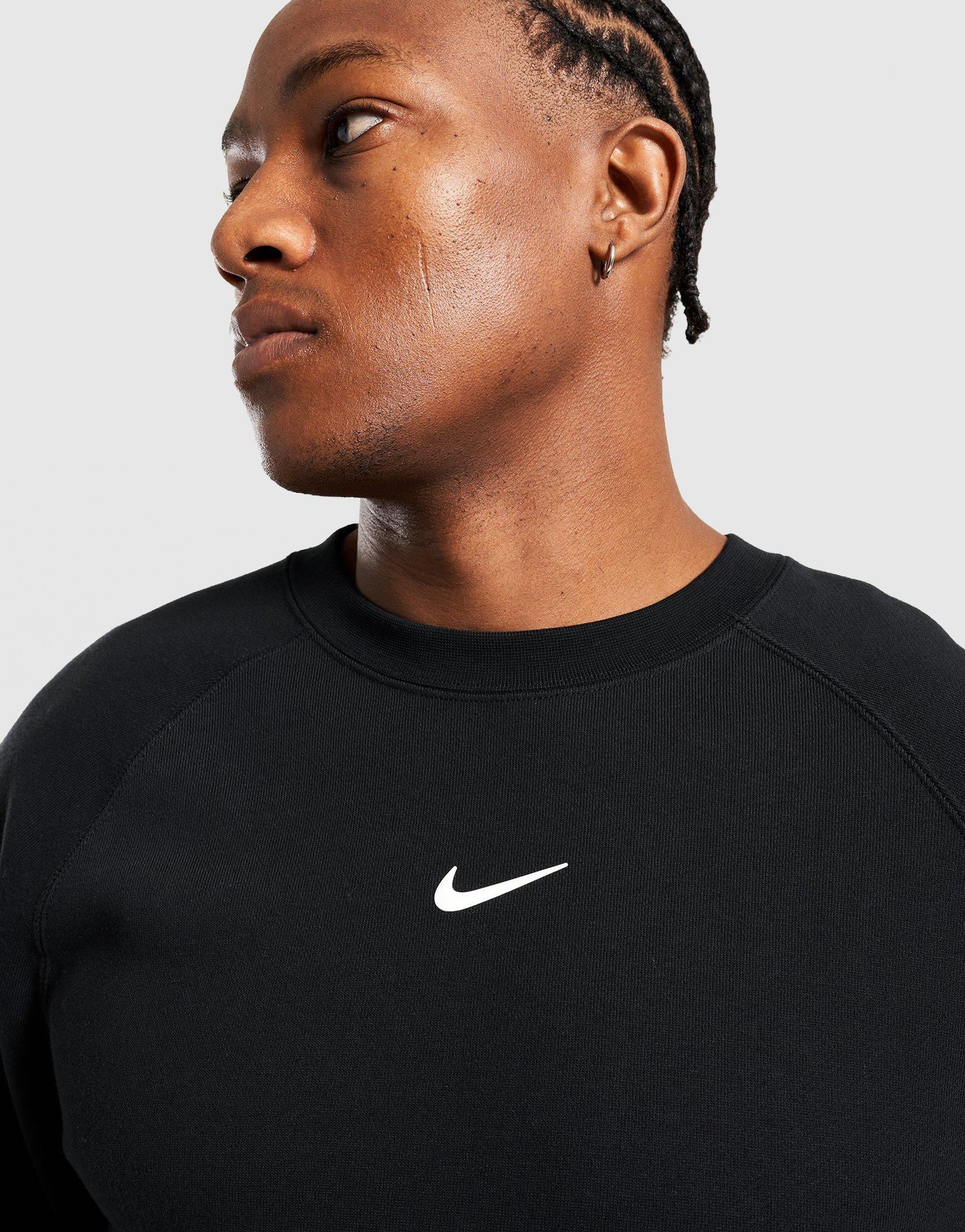 Bluză pentru bărbați NIKE BLUZĂ M NRG NOCTA CS CREW FLC FN8160-010 Negru