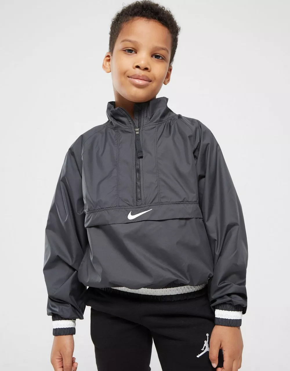 NIKE КОФТА B NK RPL LS HZ JKT HOOPS B, фото 1 з 4