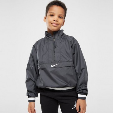 Bluză pentru copii NIKE BLUZĂ B NK RPL LS HZ JKT HOOPS B