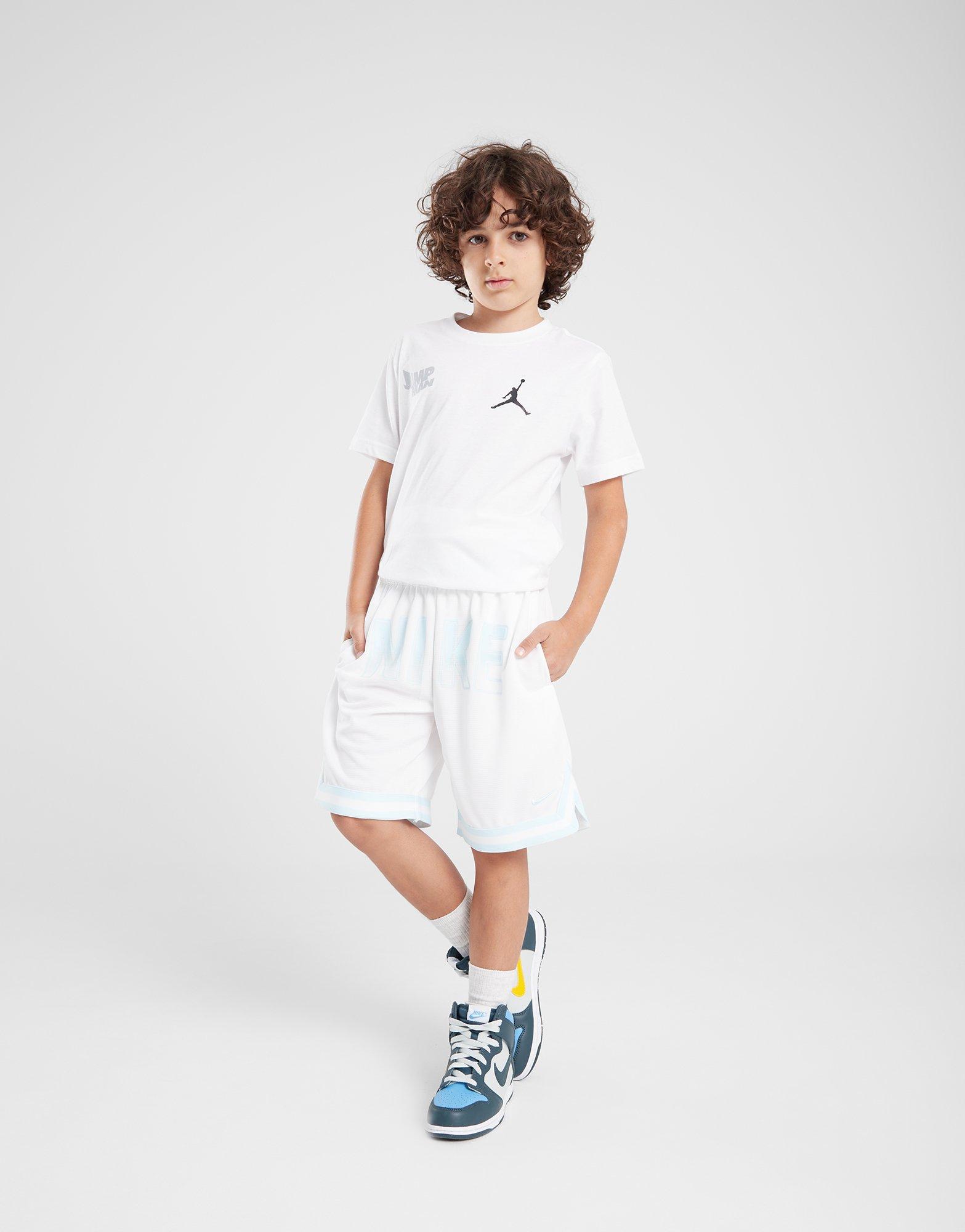 Vaikiški šortai NIKE ŠORTAI DNA CULTURE OF BASKETBALL FN8351-101 Balta