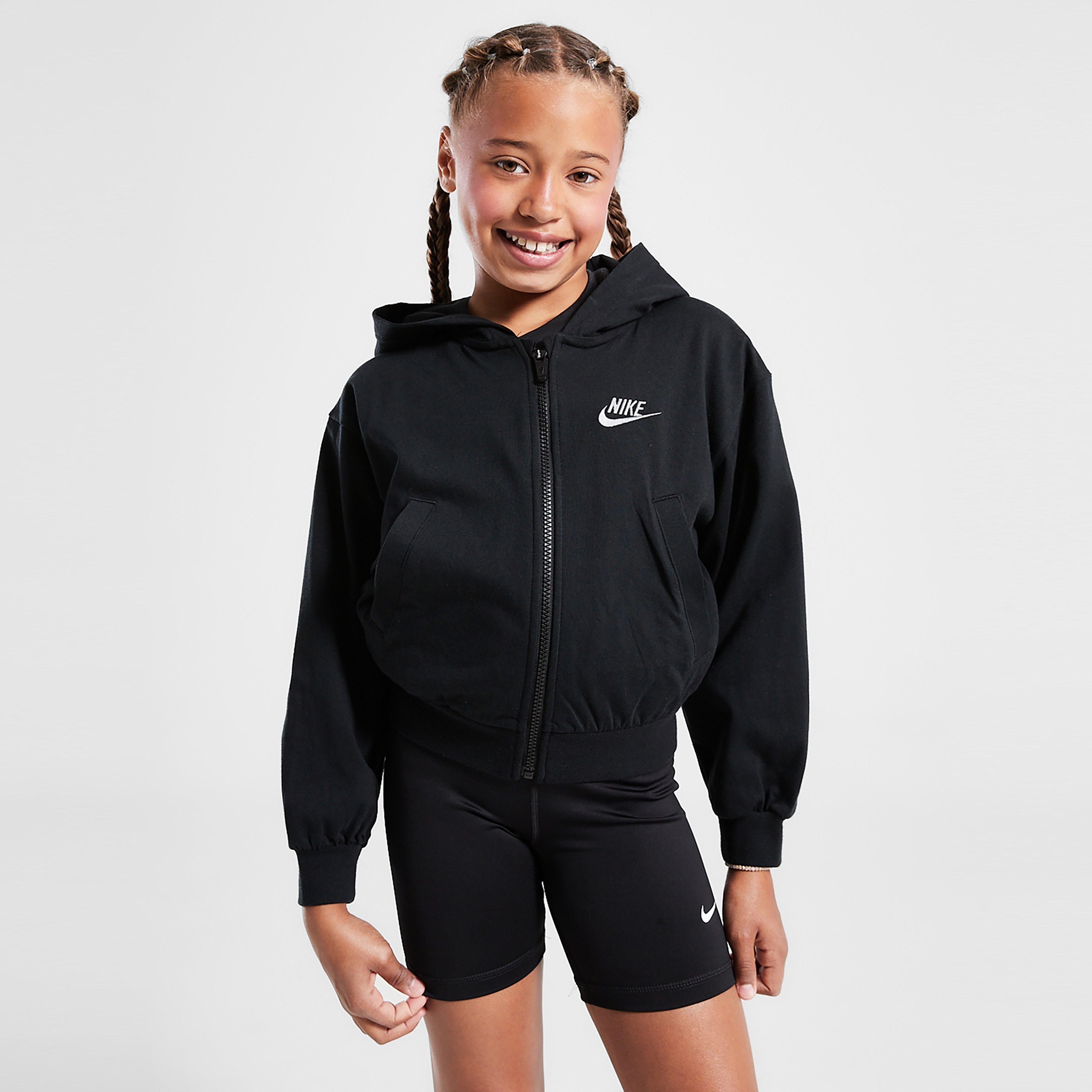 Bluza Hoodie dziecięca NIKE BLUZA ROZPINANA Z KAPTUREM G NSW FZ HDY JSY G