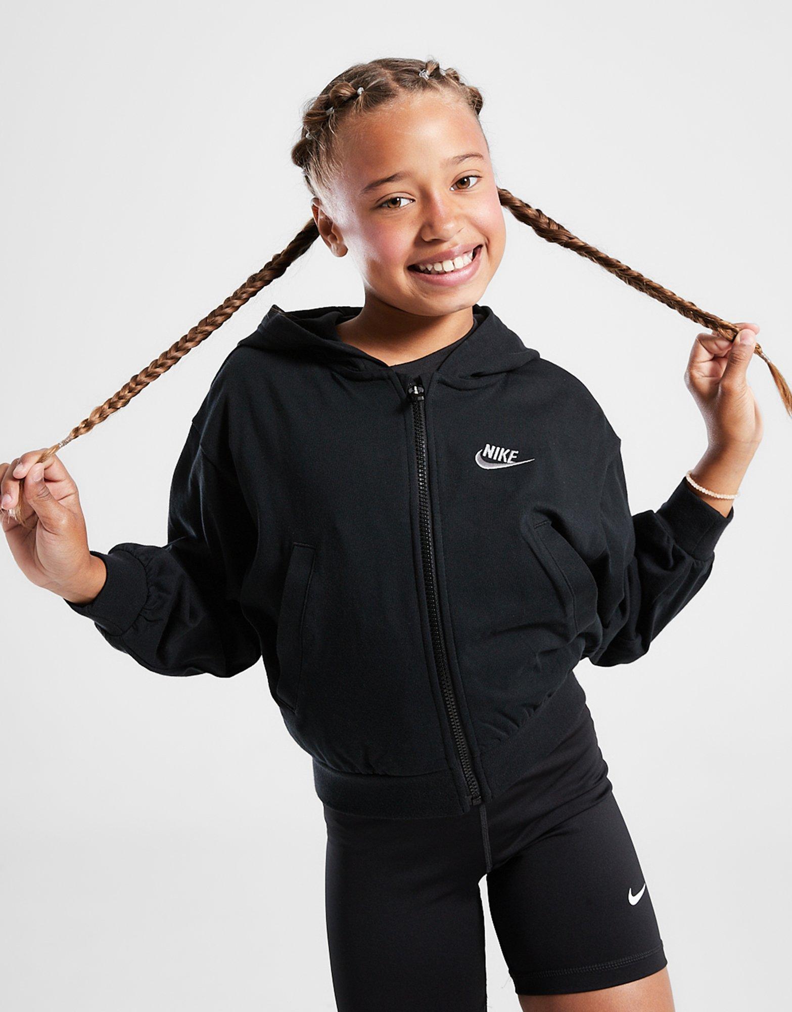 NIKE BLUZA ROZPINANA Z KAPTUREM G NSW FZ HDY JSY G FN8595-010 Czarny