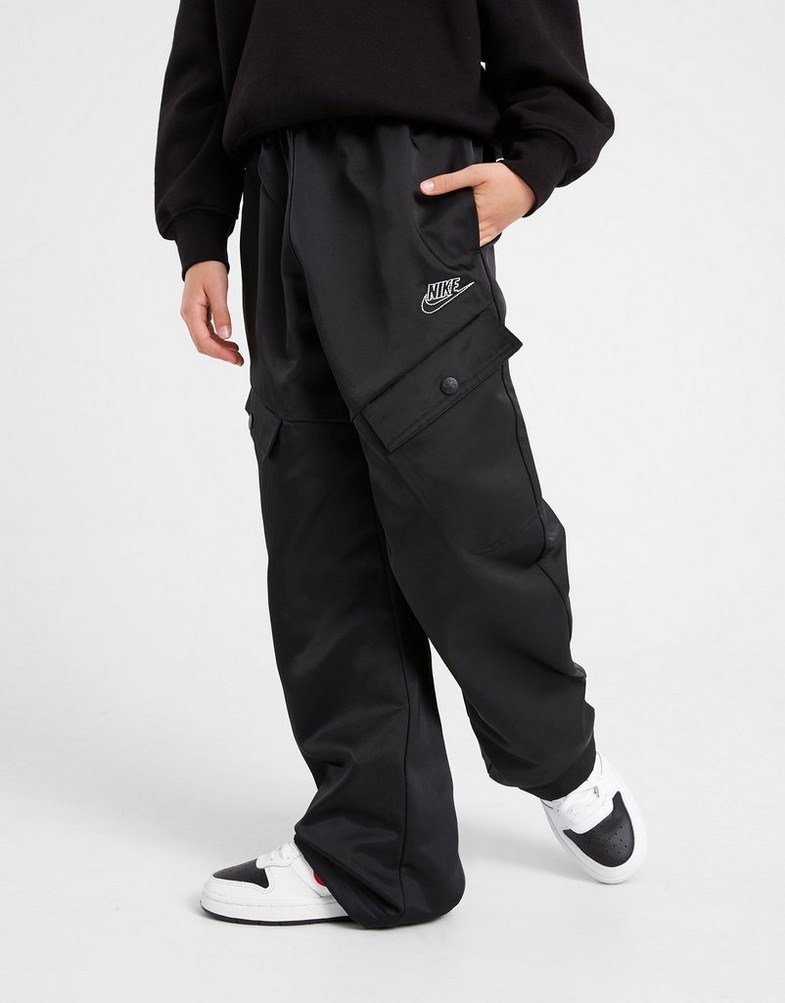 Дитячі штани NIKE ШТАНИ G NSW PANT NVLTY CAPSULE G FN8638-010 Чорний