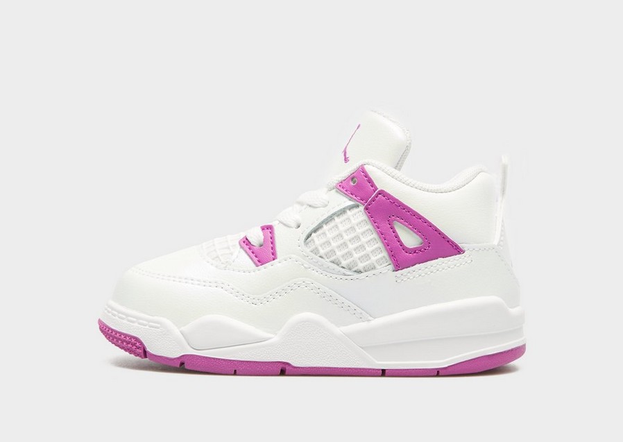 Buty sneakersy dla dzieci JORDAN 4 RETRO FQ1313-151 Biały