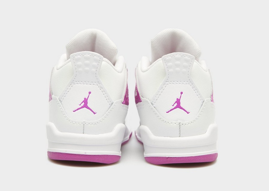 Buty sneakersy dla dzieci JORDAN 4 RETRO FQ1313-151 Biały