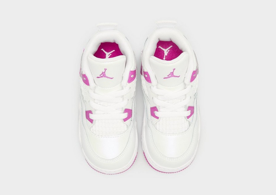 Buty sneakersy dla dzieci JORDAN 4 RETRO FQ1313-151 Biały