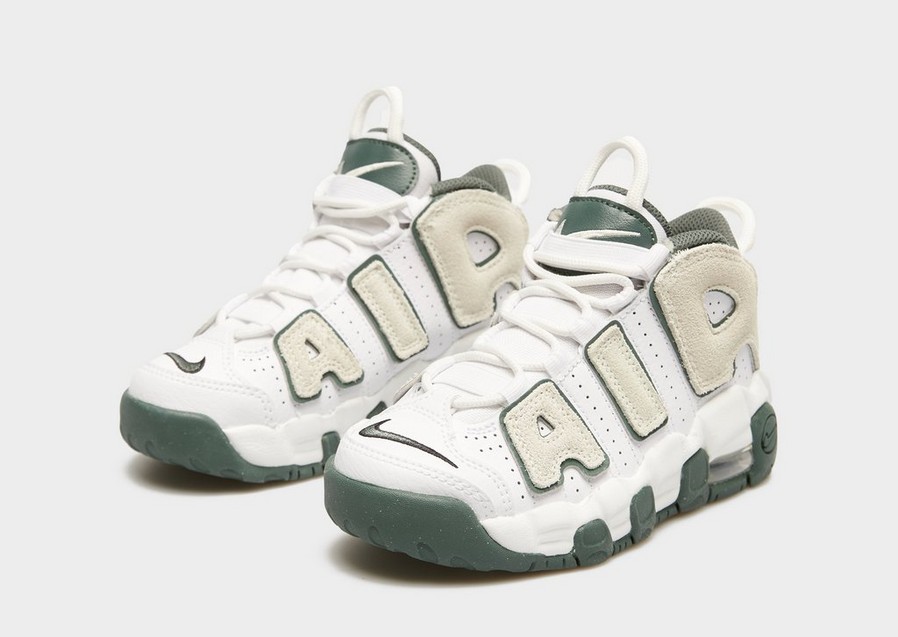 Buty sneakersy dla dzieci NIKE AIR MORE UPTEMPO KI BP FQ1937-100 Biały