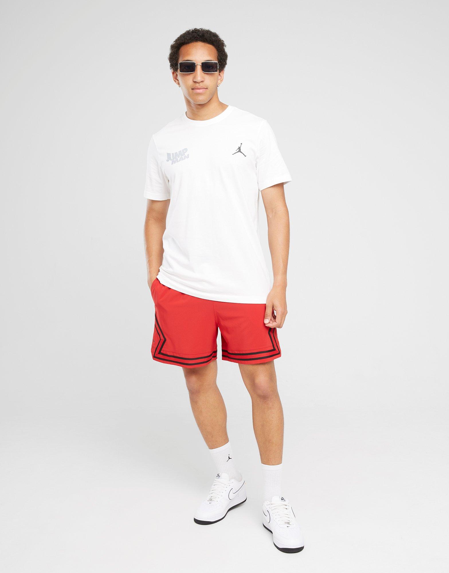 Pánske šortky ŠORTKY  M JORDAN DF SPRT WVN DMND SHORT FQ2989-687 Červená