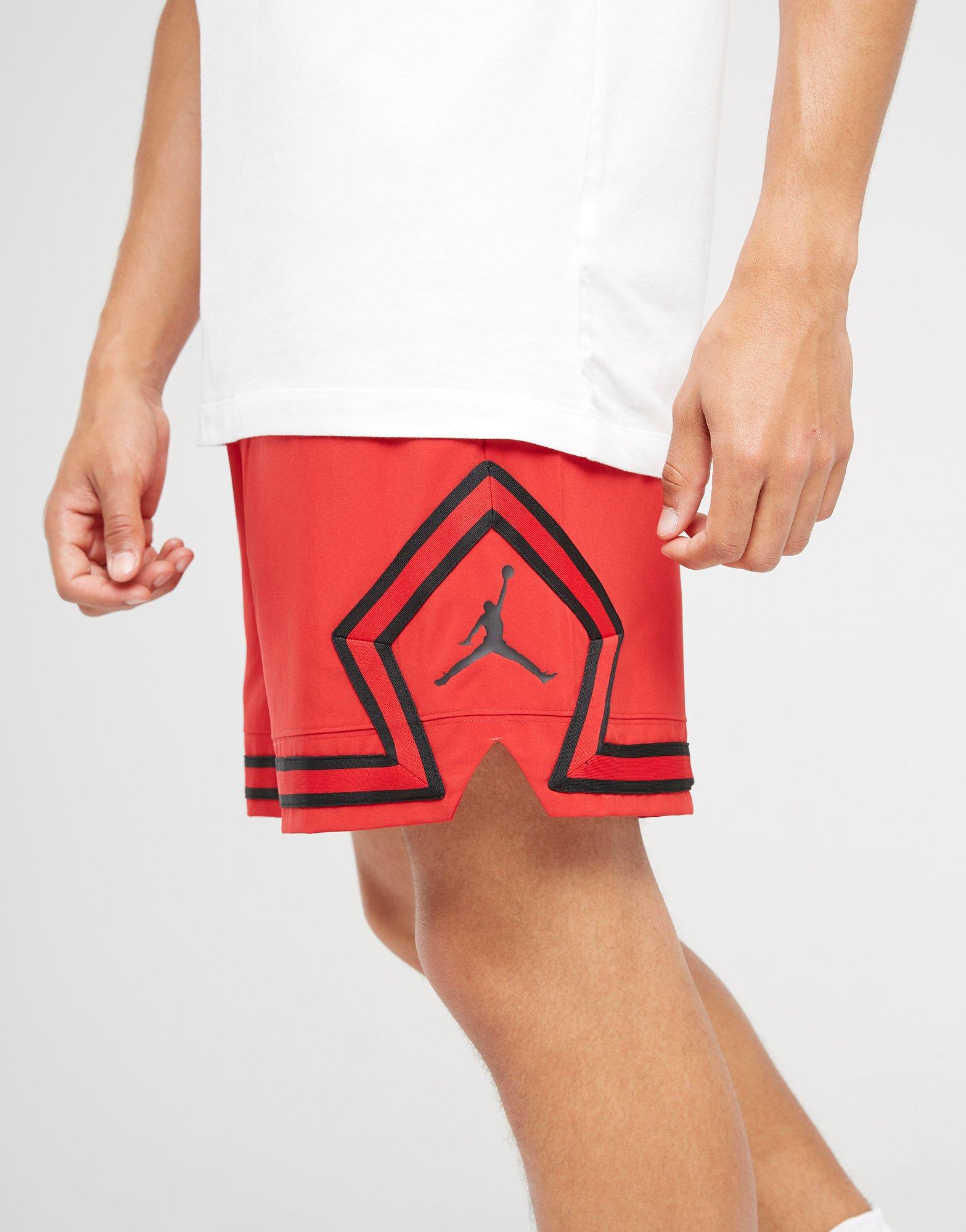 Pánske šortky ŠORTKY  M JORDAN DF SPRT WVN DMND SHORT FQ2989-687 Červená