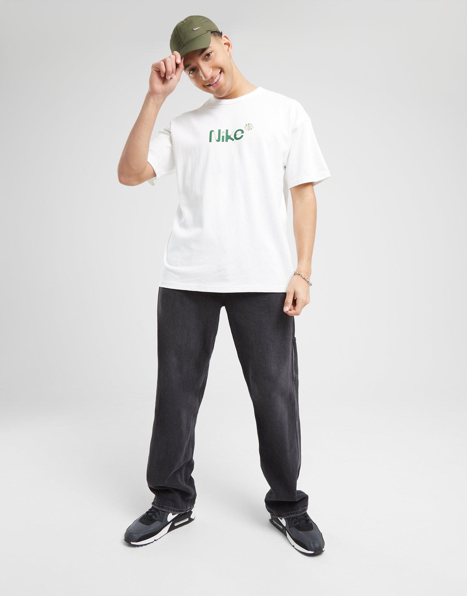 Мъжка тениска NIKE ТЕНИСКА U NSW TEE M90 LBR SUST AIR MAX FQ3766-100 Бял