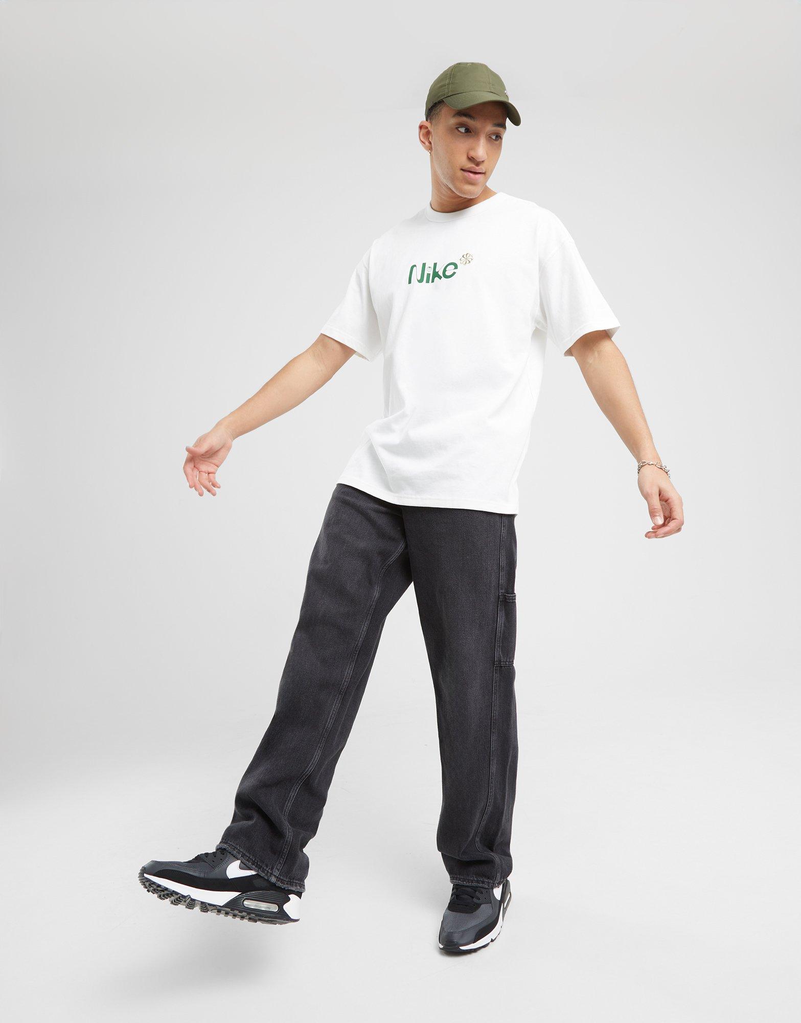 Мъжка тениска NIKE ТЕНИСКА U NSW TEE M90 LBR SUST AIR MAX FQ3766-100 Бял