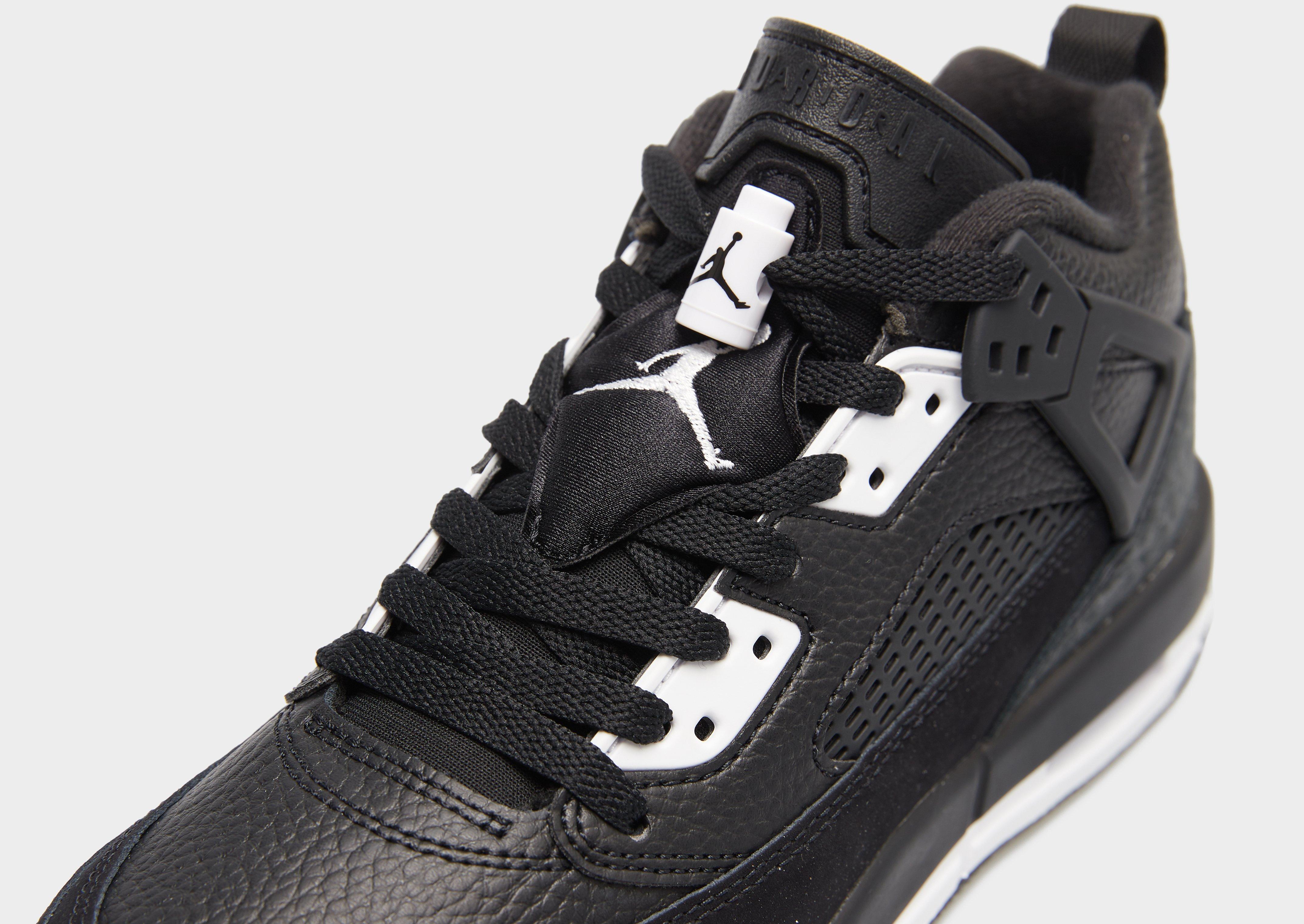 Buty sneakersy dla dzieci JORDAN SPIZIKE LOW BG FQ3950-010 Czarny