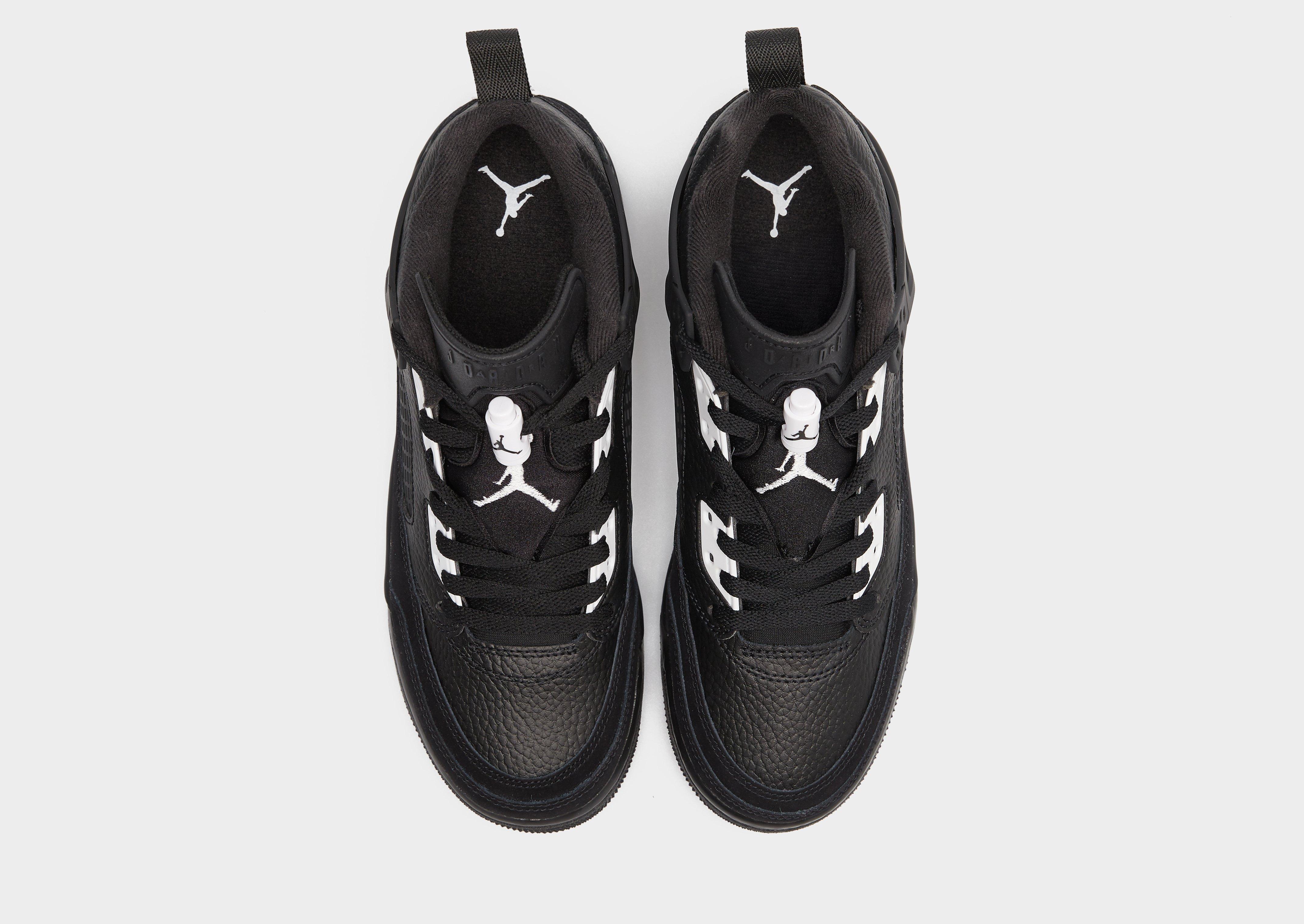 Buty sneakersy dla dzieci JORDAN SPIZIKE LOW BG FQ3950-010 Czarny