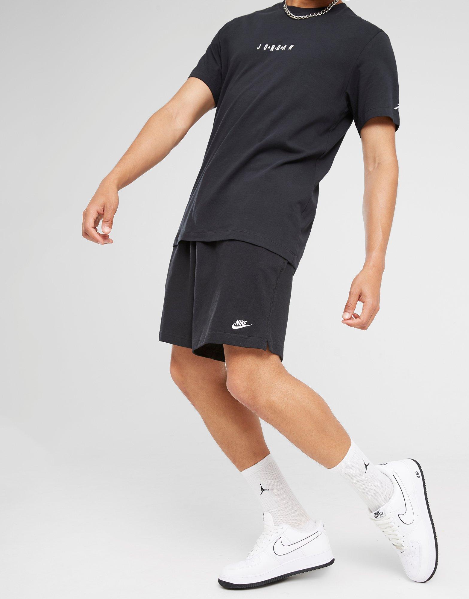 Férfi rövidnadrág NIKE RÖVIDNADRÁG M NK CLUB KNIT SHORT FQ4359-010 Fekete
