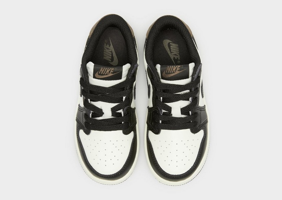 Buty sneakersy dla dzieci JORDAN 1 RETRO LOW FQ5435-102 Biały