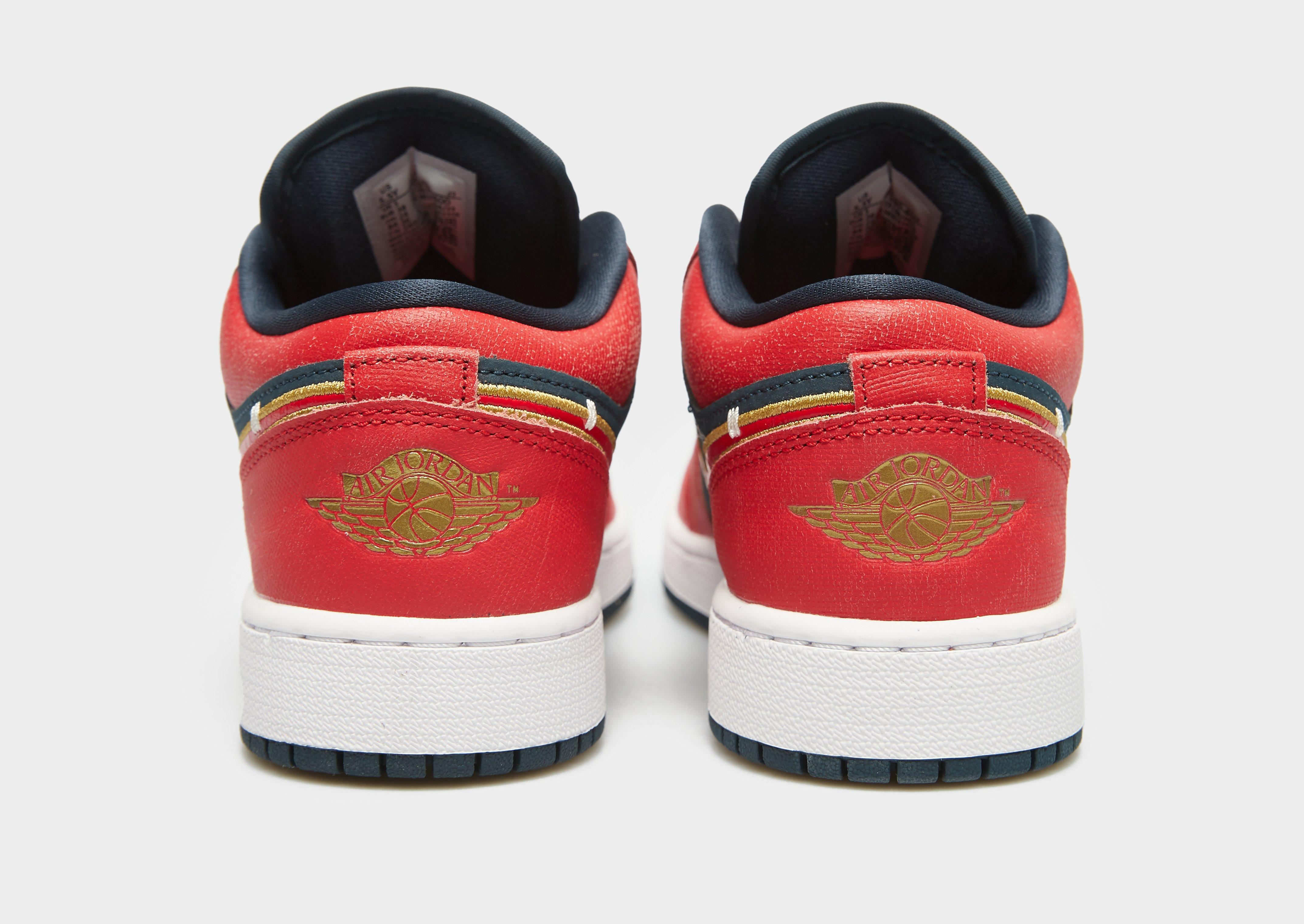 NIKE AIRJORDAN 1LOW SE(GS)23㎝ AIR JORDAN 1 LOW SE (GS) FQ7380-400 | kolor Czerwony