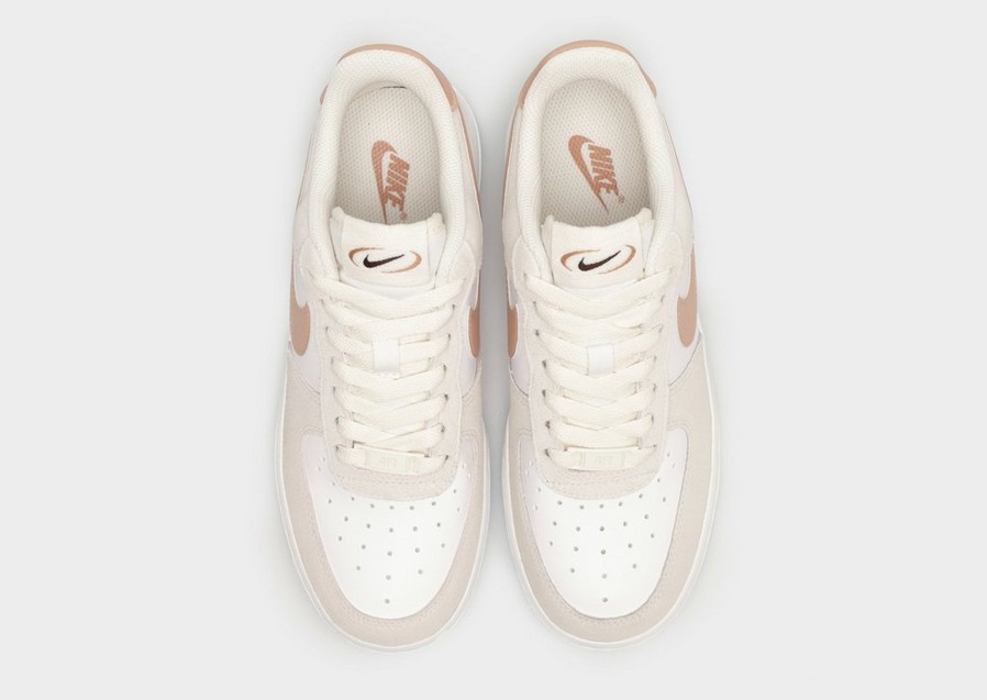 Buty sneakersy damskie NIKE WMNS AIR FORCE 1 '07 JDH  FQ7779-100 Beżowy