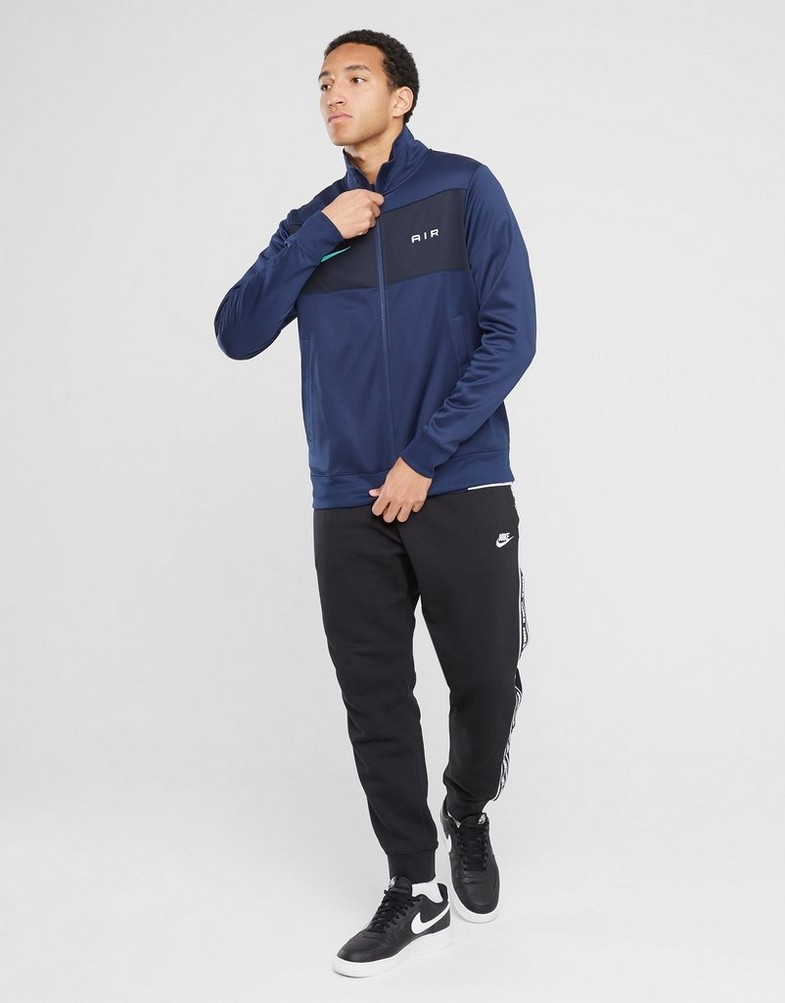 Férfi pulóverek NIKE PULÓVER CIPZÁRAS NSW SW AIR TRACKTOP CVS BB