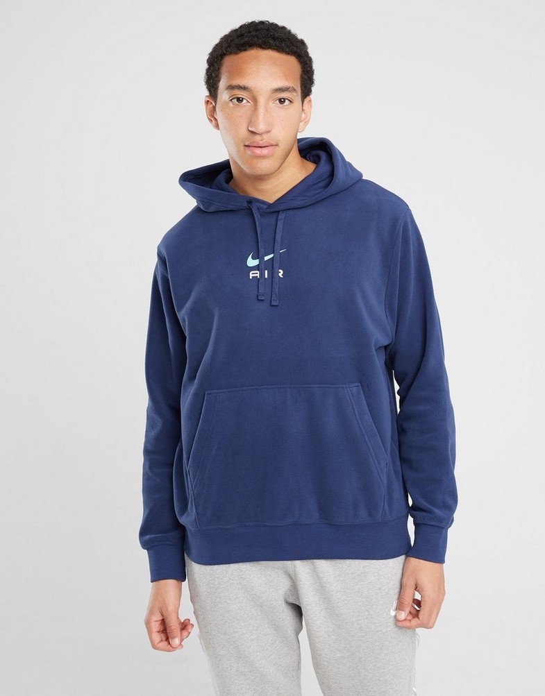 Чоловічі кофти NIKE КОФТА З КАПЮШОНОМ NSW SW AIR HOODY ФЛІС FLC FQ8810-410 Чорний