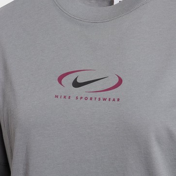 NIKE T-SHIRT SS W NSW TEE BF PRNT SWSH