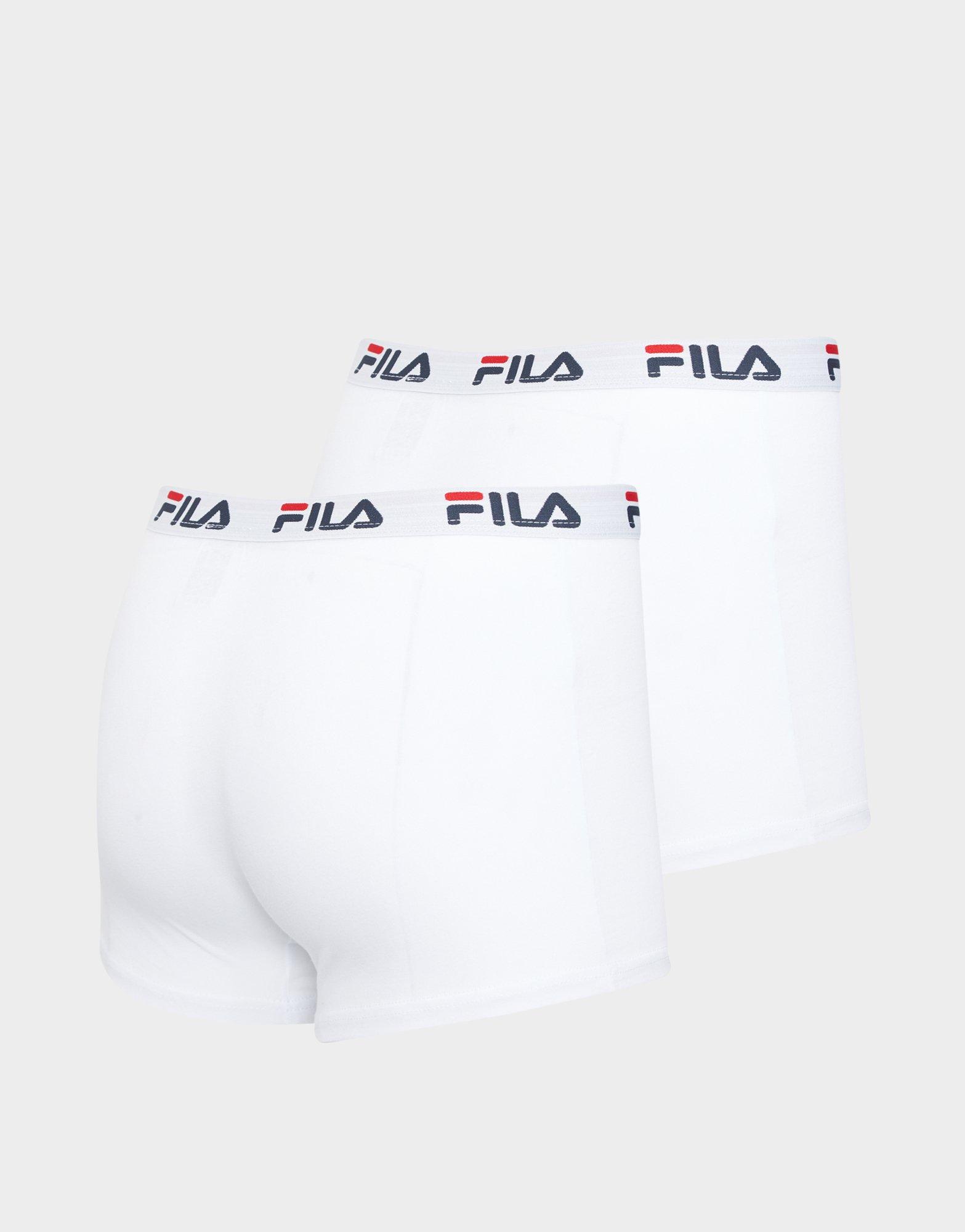 Мъжко бельо FILA БОКСЕРКИ TRUNK URBAN 2PACK WHITE FU5016/2-300 Бял