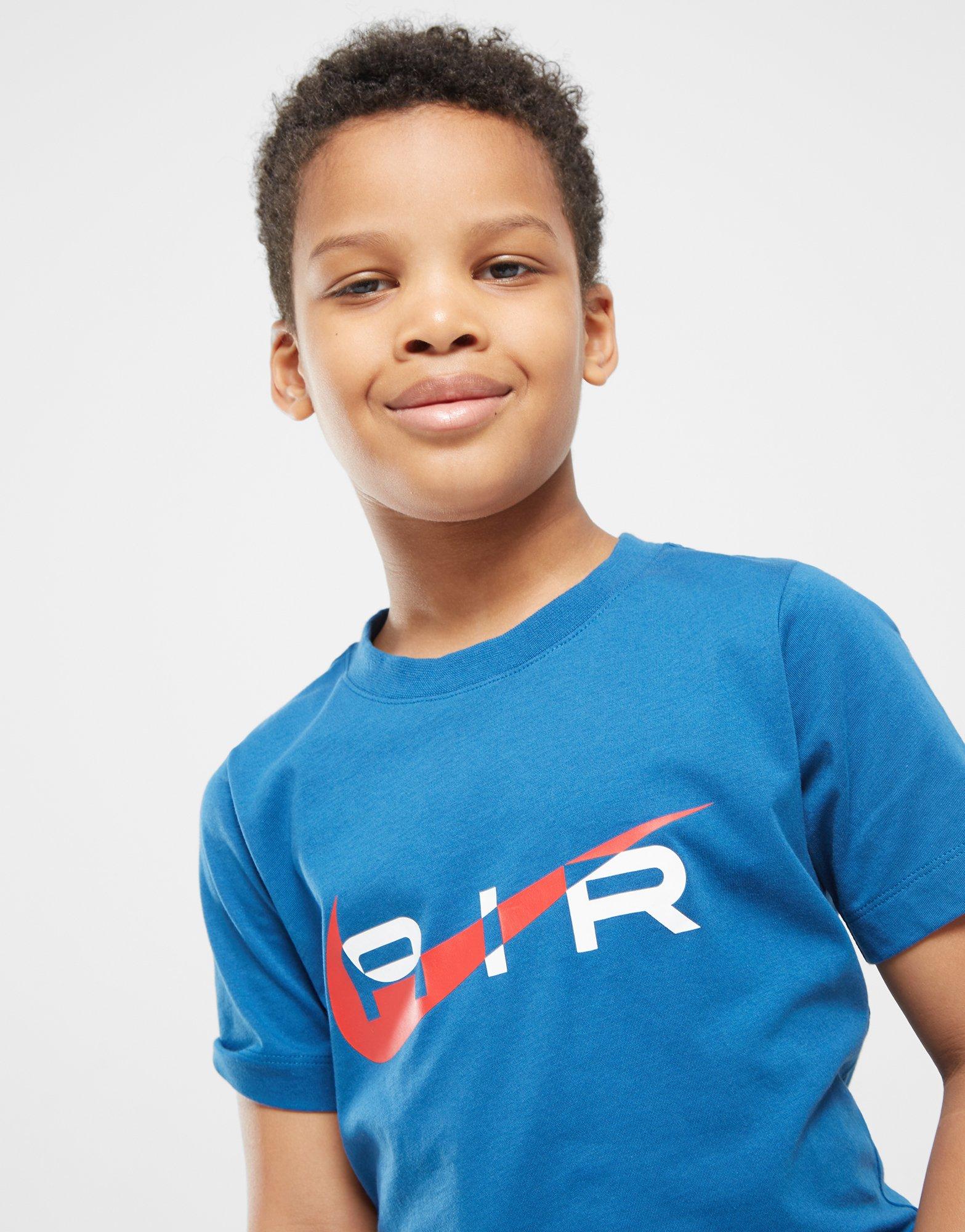 Detské tričko NIKE TRIČKO B NSW N AIR TEE B FV2343-476 Tmavě modrá