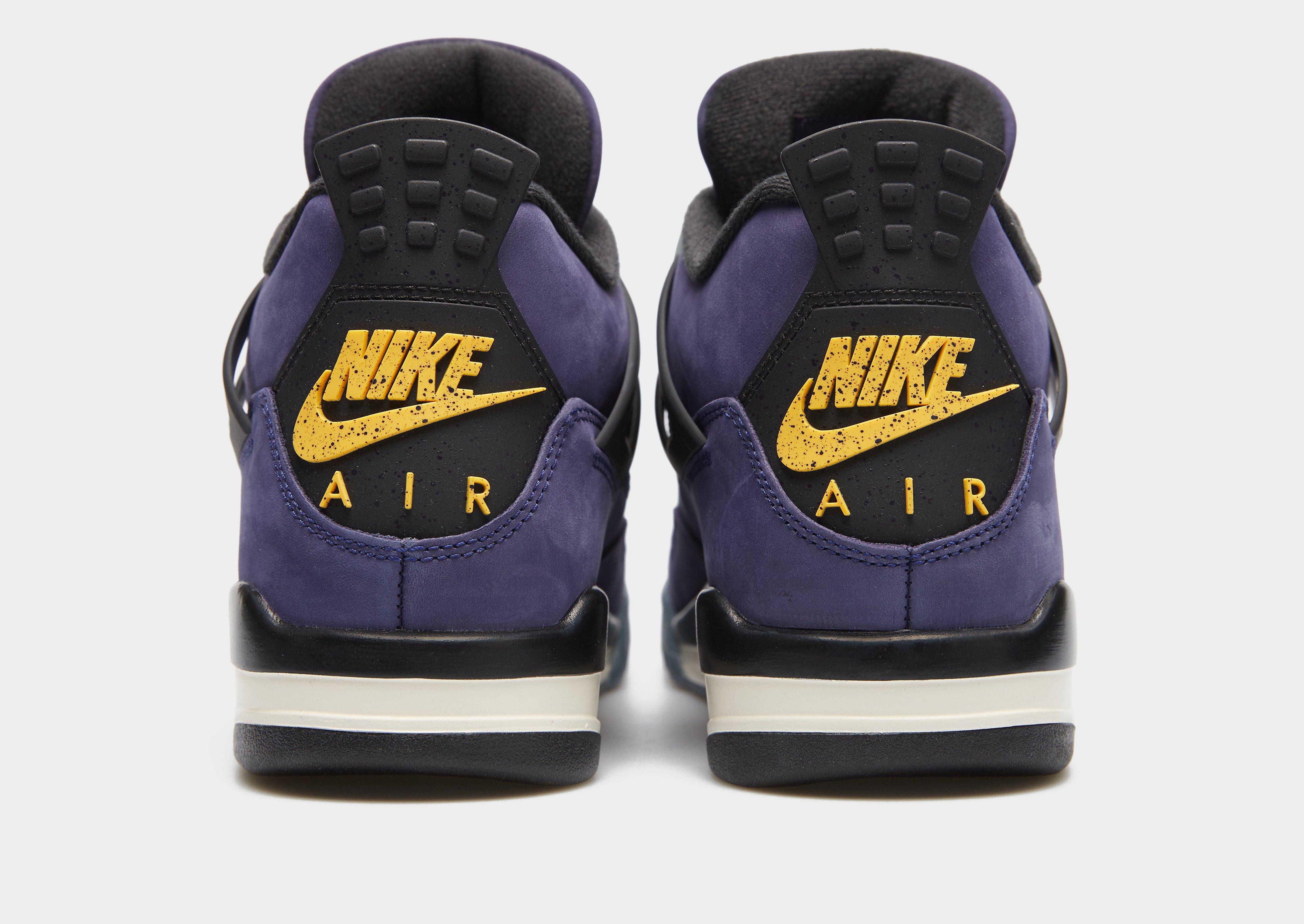 Buty sneakersy męskie AIR JORDAN 4 RETRO FV5029-500 Fioletowy