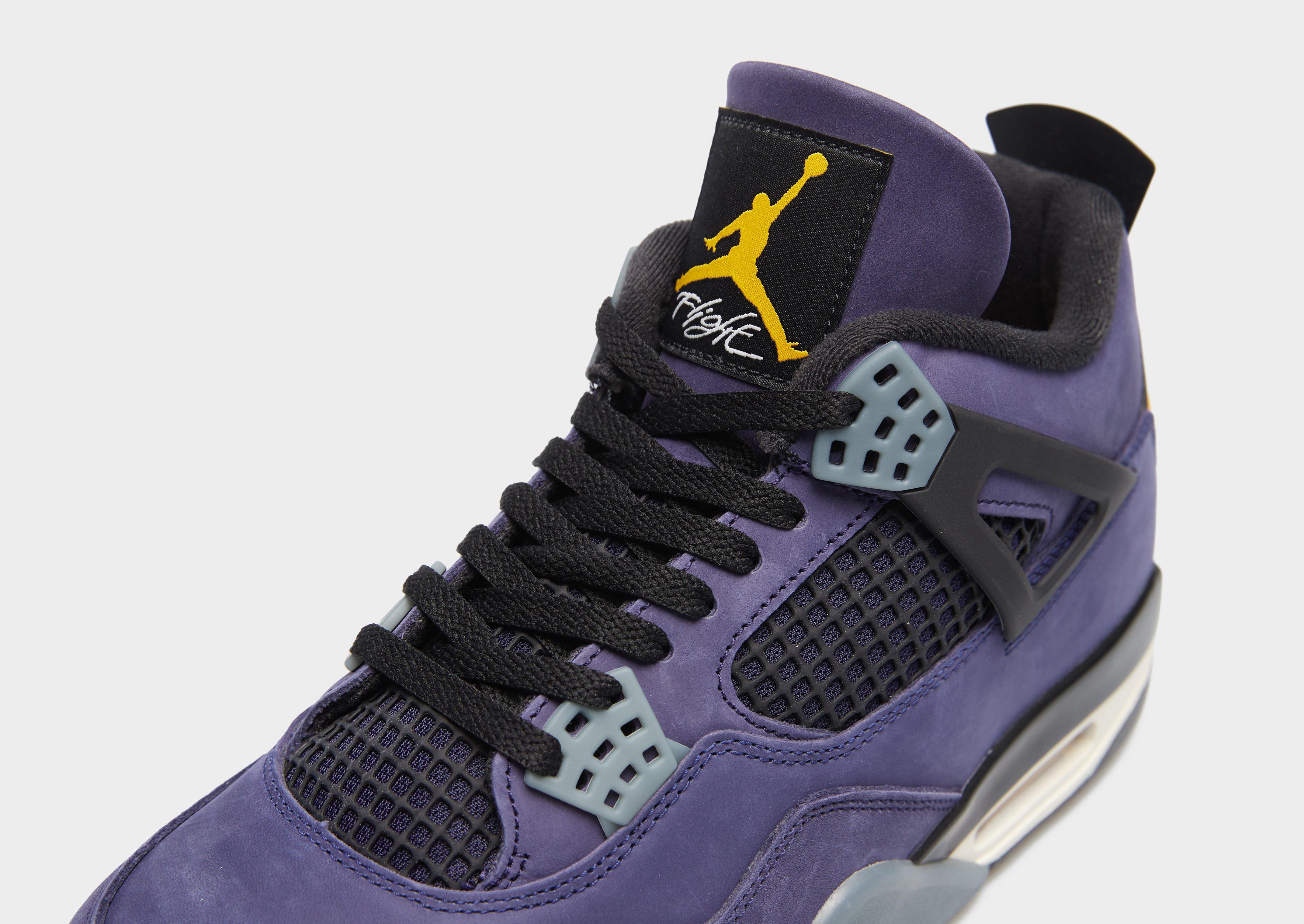 Buty sneakersy męskie AIR JORDAN 4 RETRO FV5029-500 Fioletowy