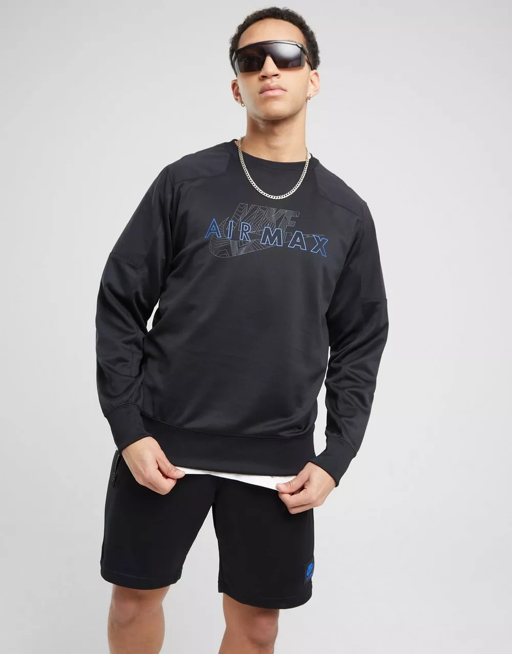 NIKE КОФТА M NSW AIR MAX PK CREW AIR MAX, фото 1 з 4
