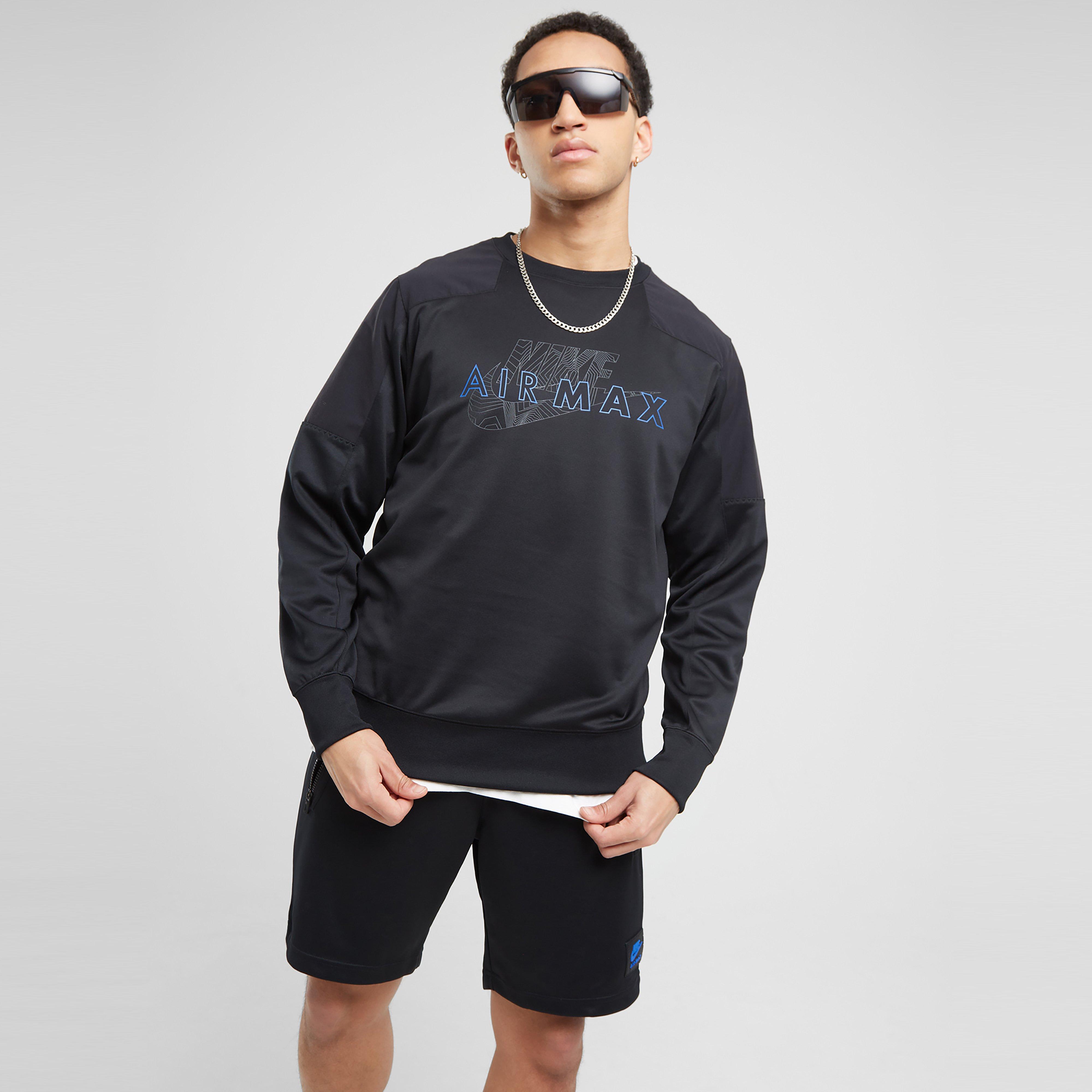 Bluză pentru bărbați NIKE BLUZĂ M NSW AIR MAX PK CREW AIR MAX